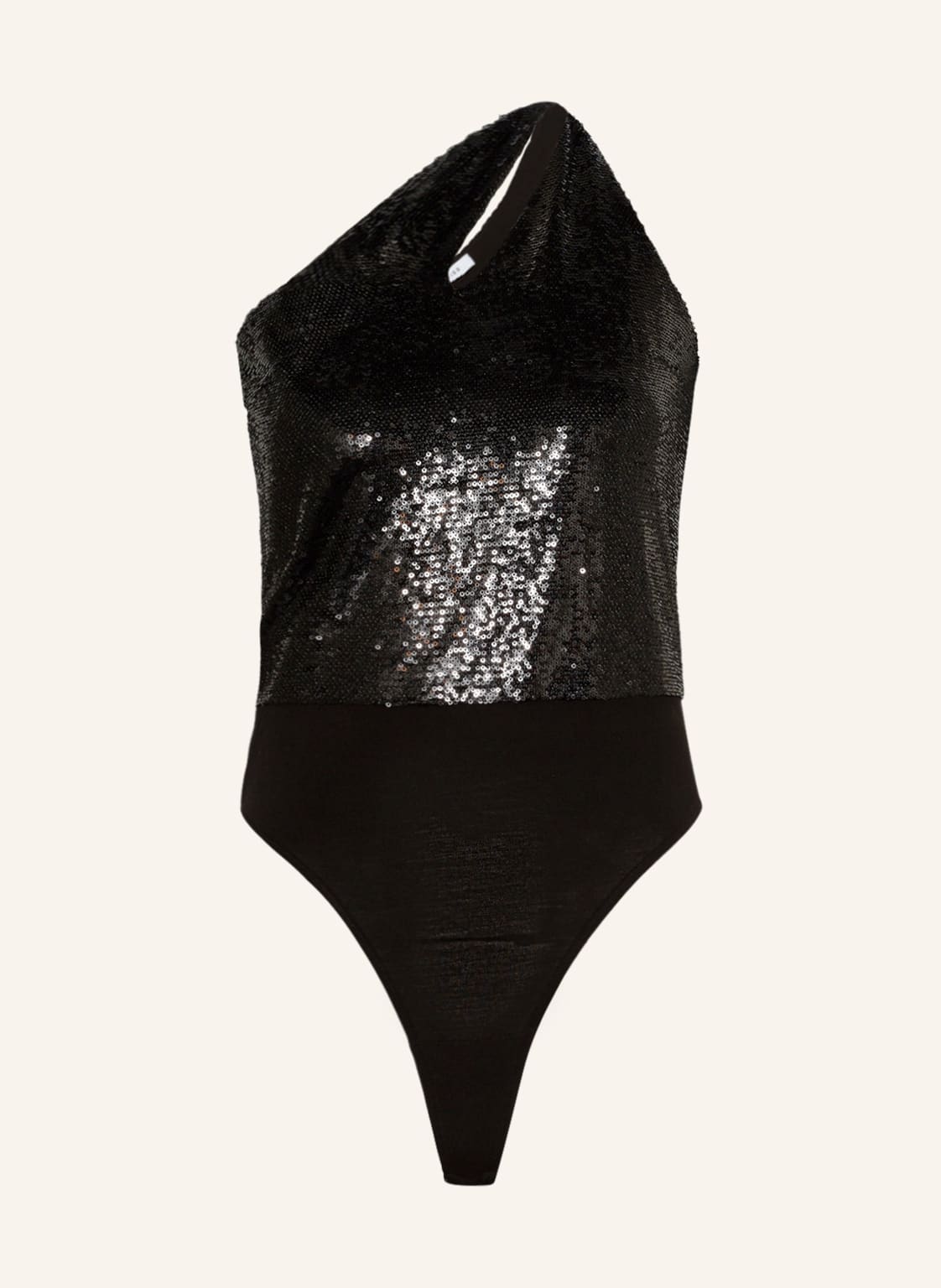 Image of Reiss One-Shoulder-Body Scarlette Mit Cut-Out schwarz