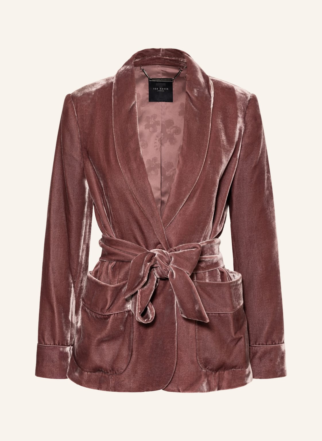 Image of Ted Baker Samtblazer Tansya rosa