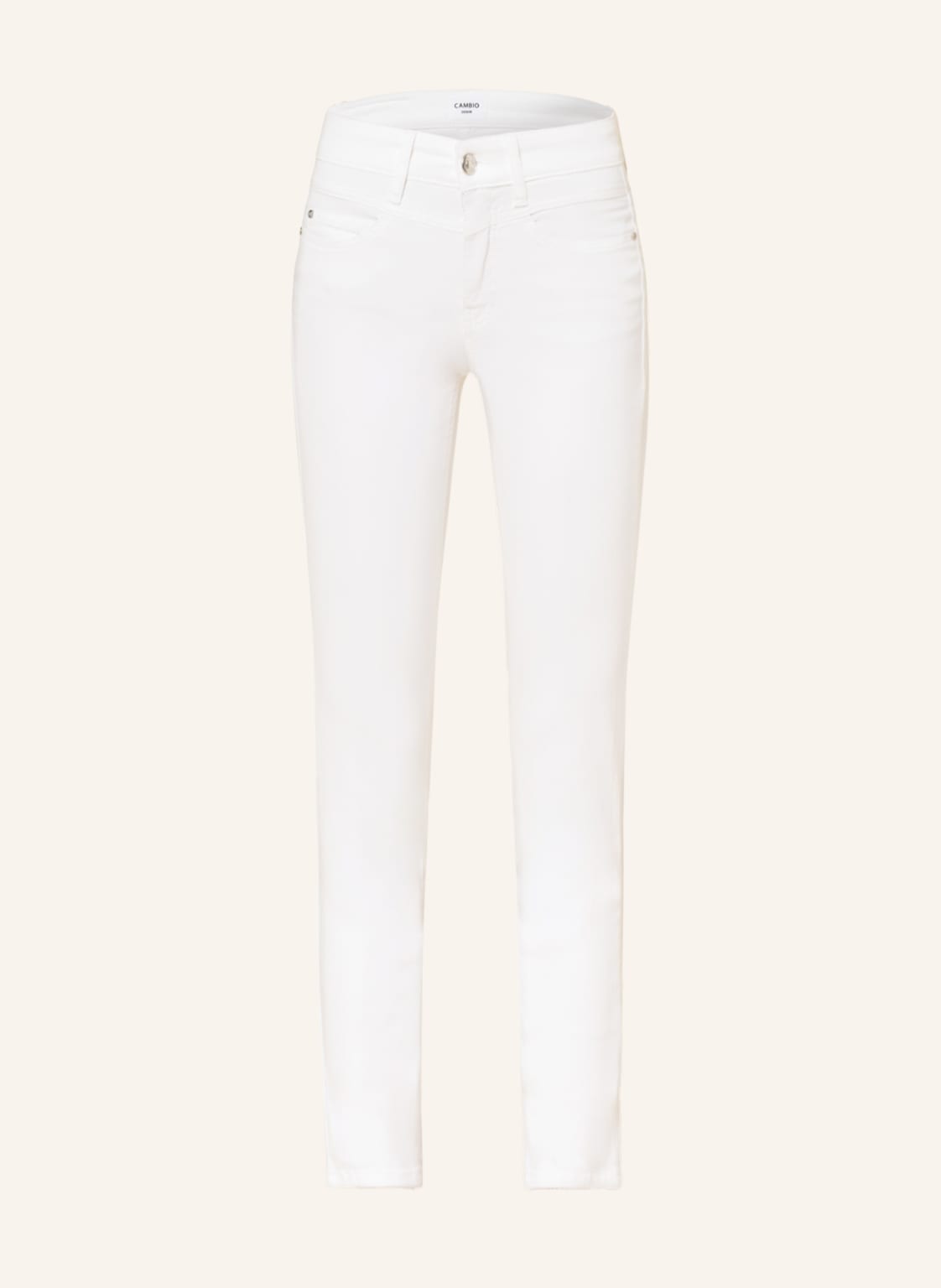 Image of Cambio Jeans Posh Mit Nieten weiss