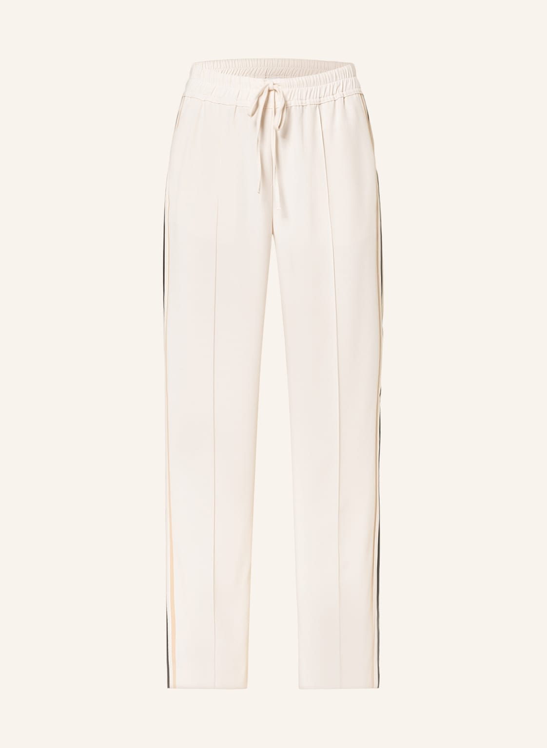 Image of Reiss Hose Odell Im Jogging-Stil Mit Galonstreifen weiss