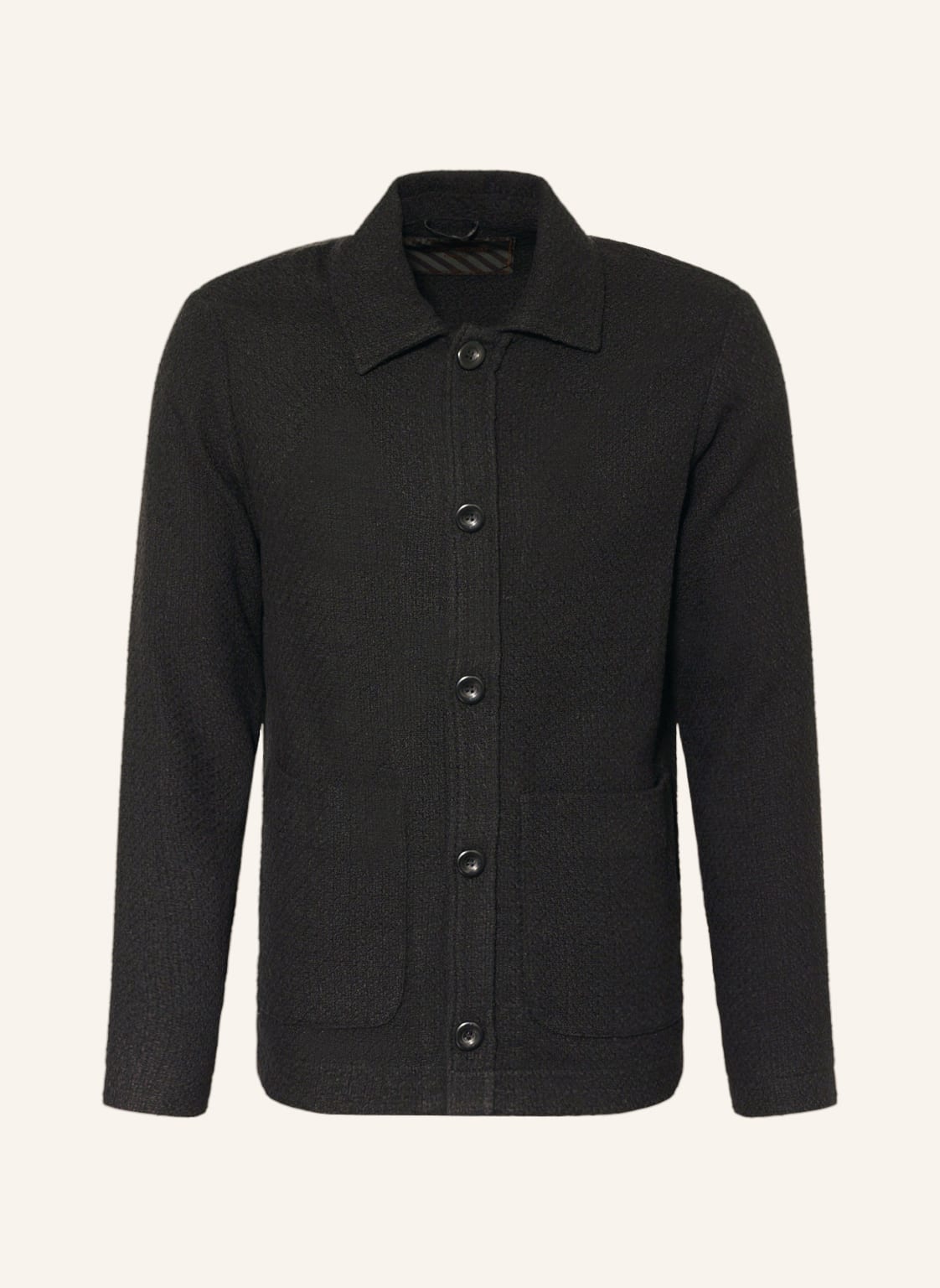 Image of Mos Mosh Gallery Tweed-Overjacket Zac schwarz