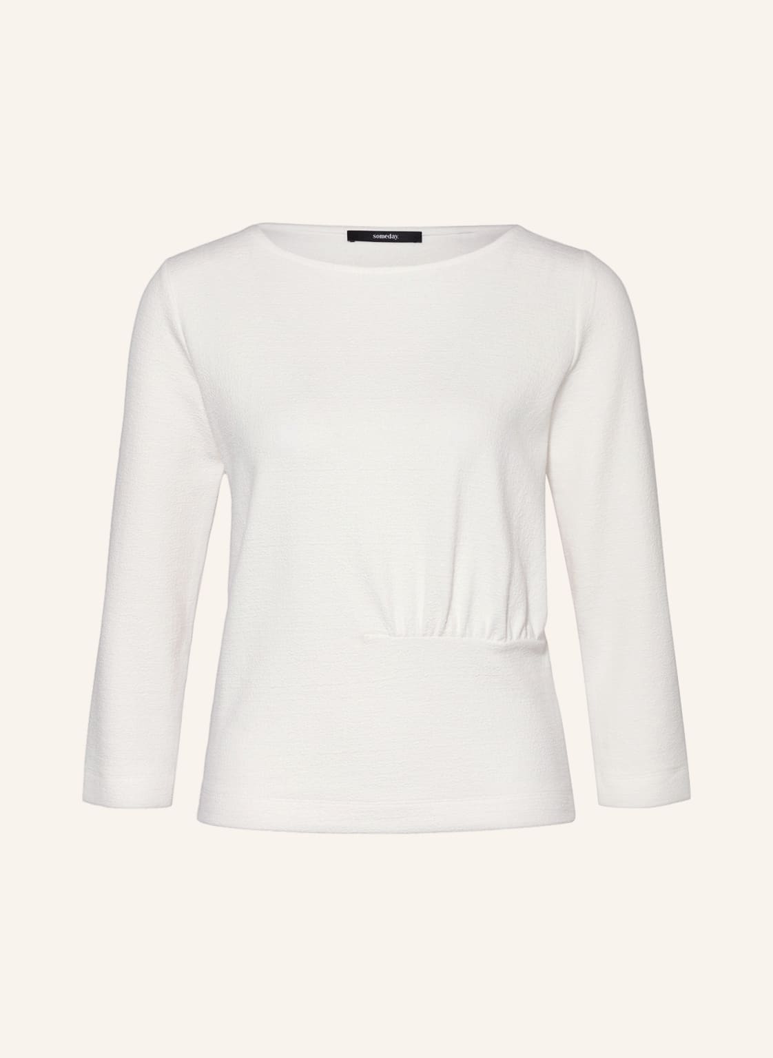 Image of Someday Shirt Koria Mit 3/4-Arm weiss