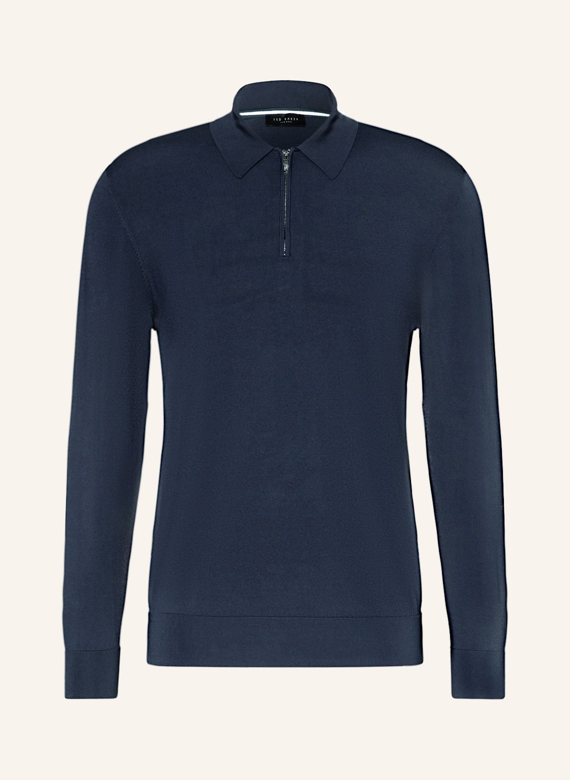Image of Ted Baker Jersey-Poloshirt Viba blau