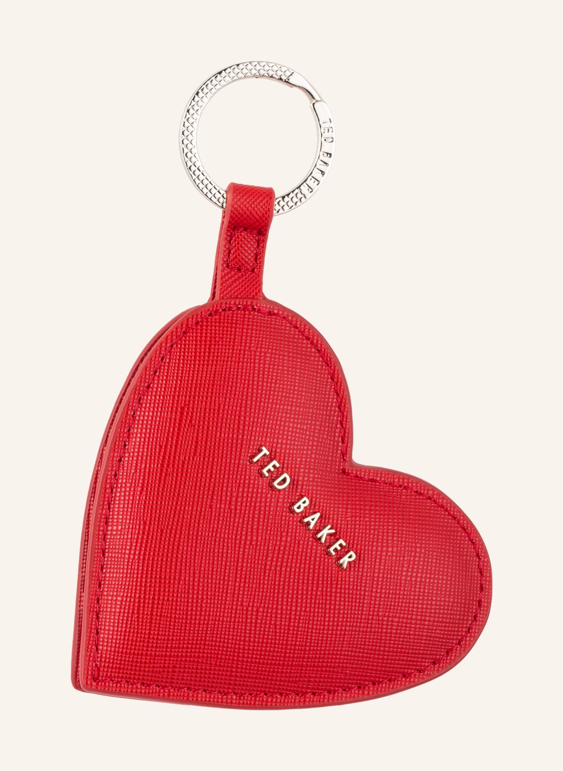 Image of Ted Baker Schlüssel- Und Taschenanhänger Hearet rot