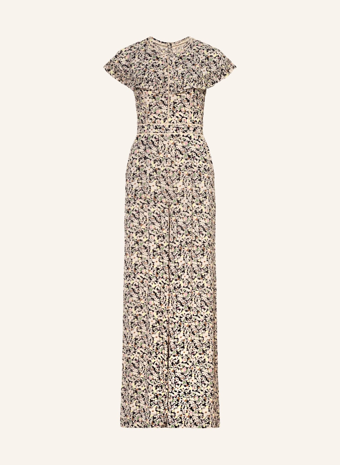 Image of Ted Baker Jumpsuit Brigidd Mit Rüschen rosa