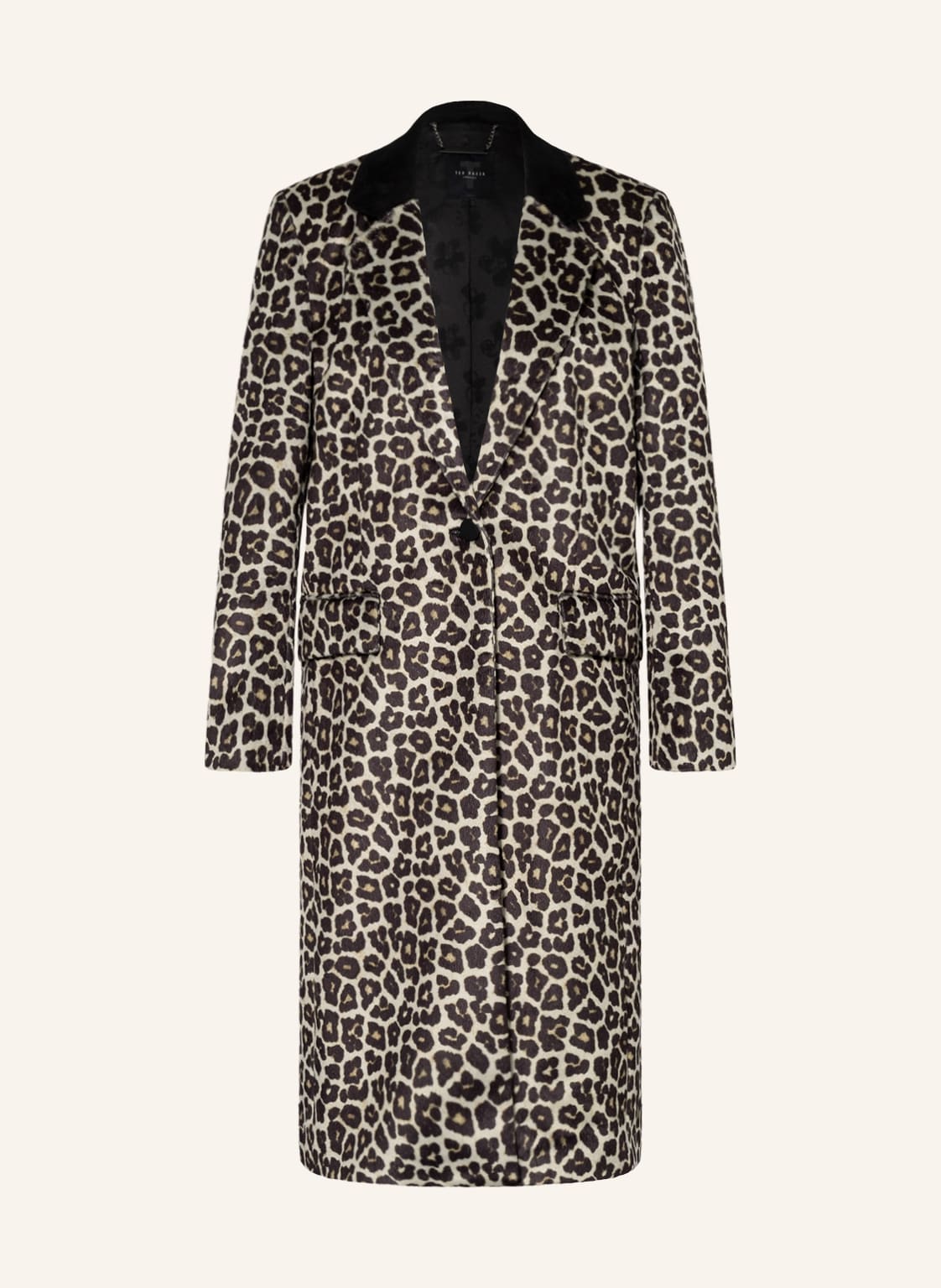 Image of Ted Baker Mantel Leeroi schwarz