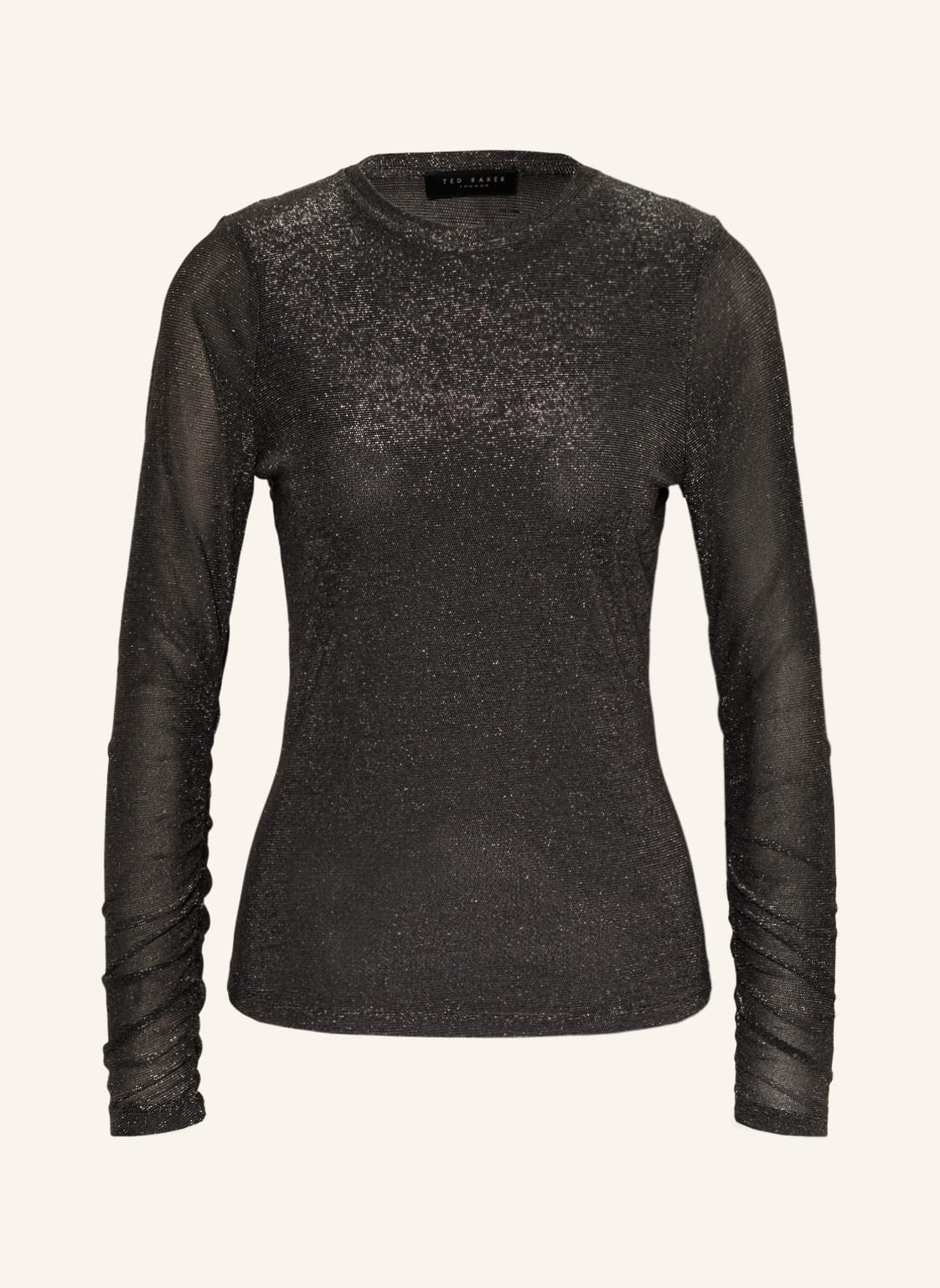 Image of Ted Baker Longsleeve Genini Mit Glitzergarn schwarz