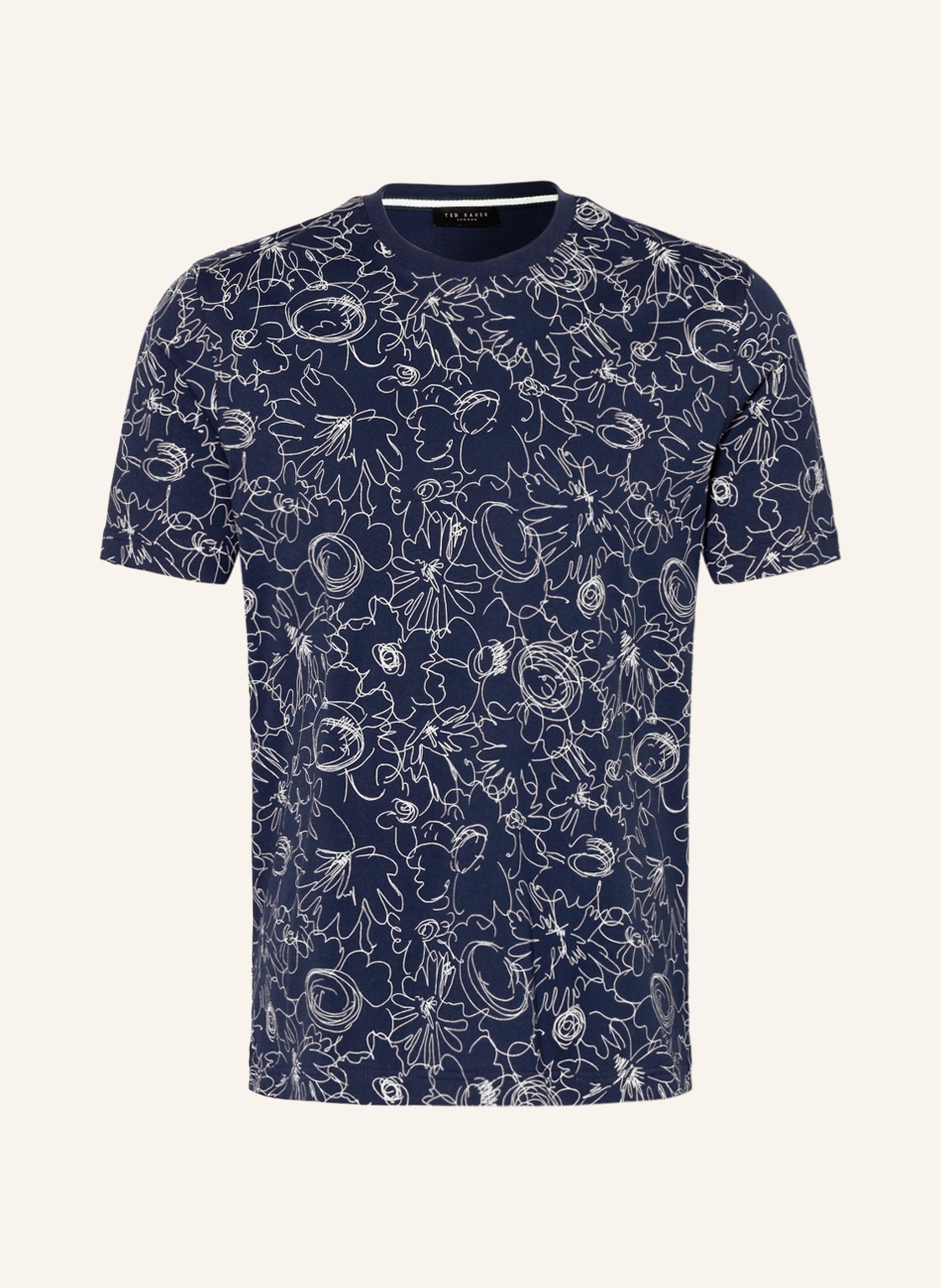 Image of Ted Baker T-Shirt Tospin blau