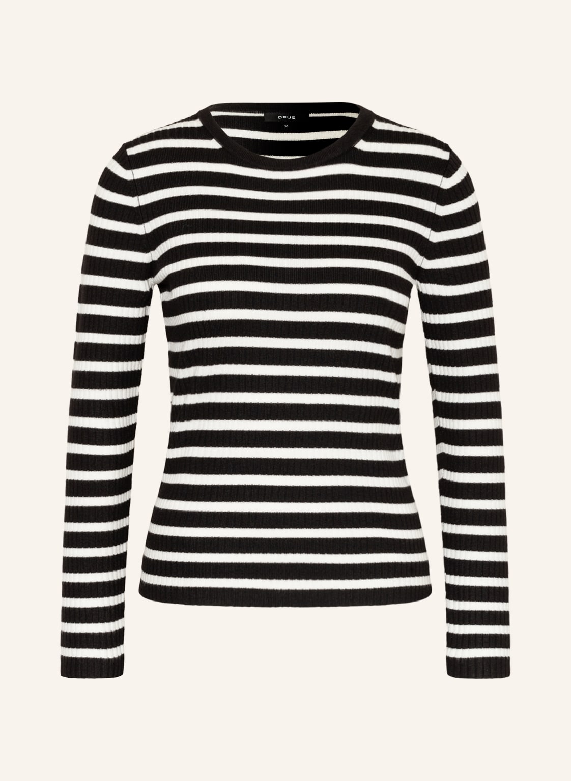 Image of Opus Strickshirt Pijano schwarz