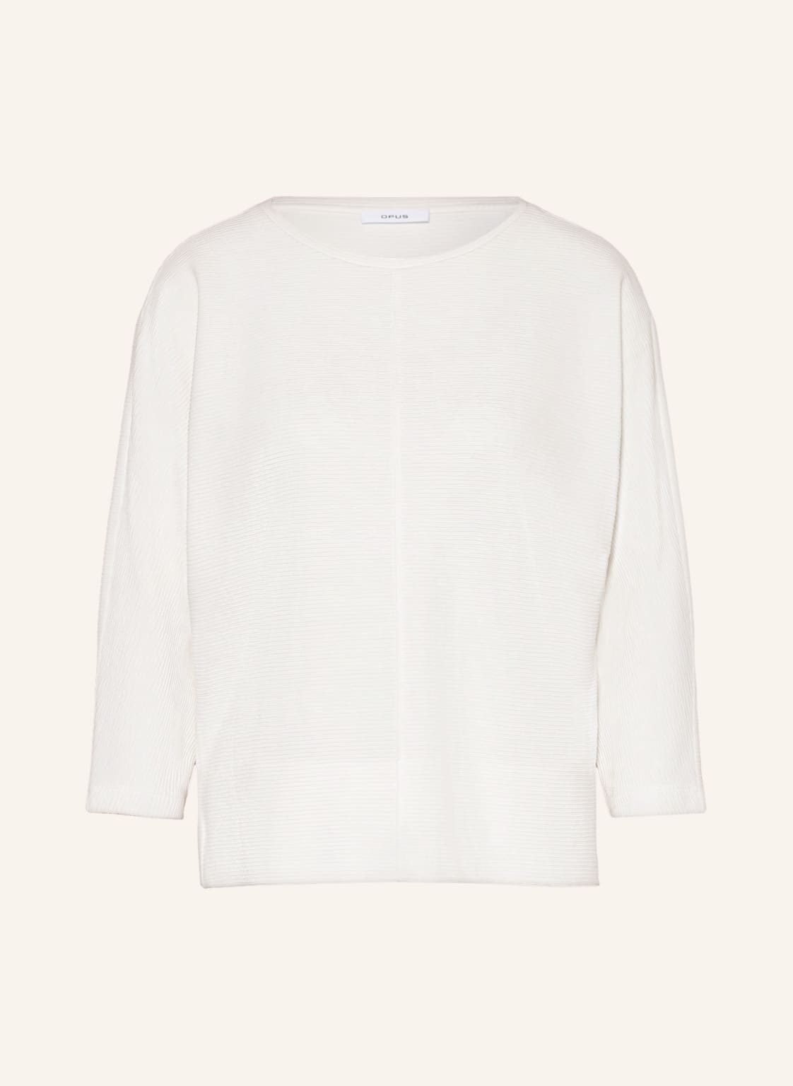 Image of Opus Shirt Satletica Mit 3/4-Arm weiss