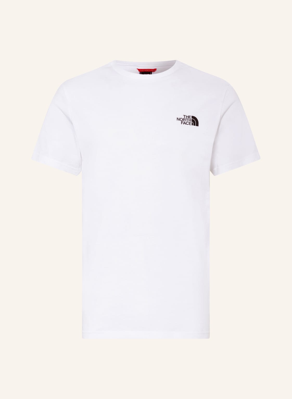 Image of The North Face T-Shirt Simple Dome weiss