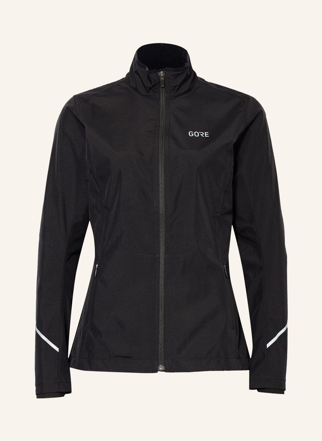 Image of Gore Running Wear Laufjacke r3 Partial Gore-Tex Infinium™ schwarz