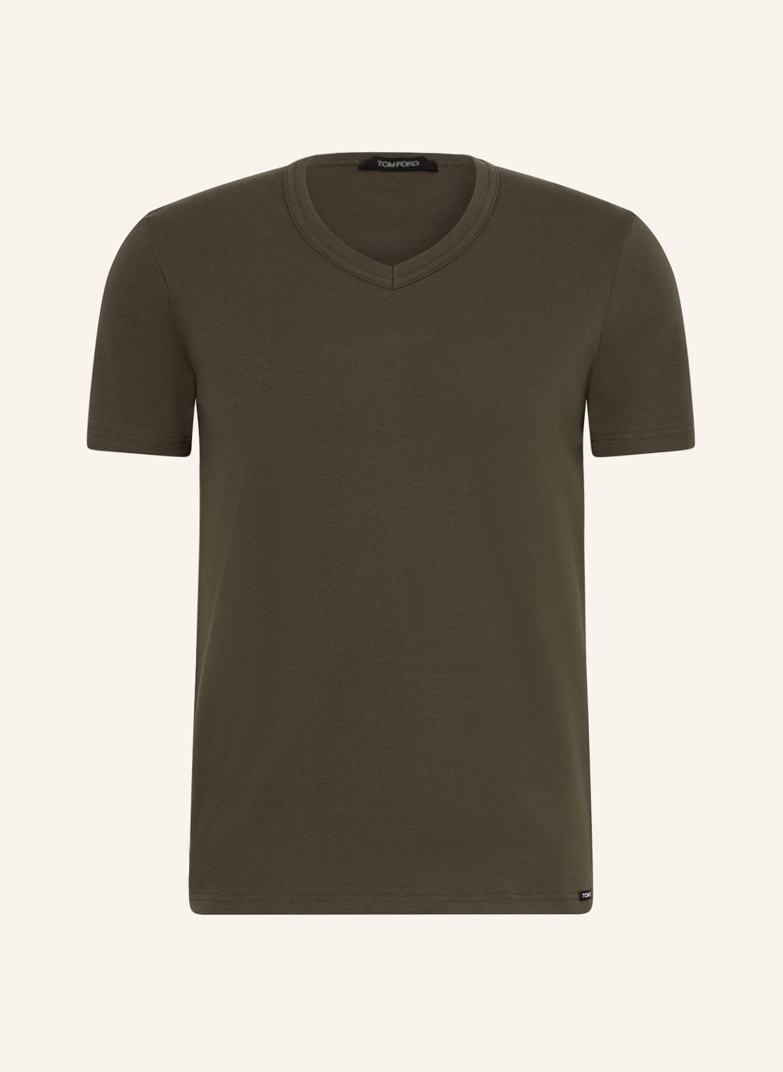 Image of Tom Ford V-Shirt gruen