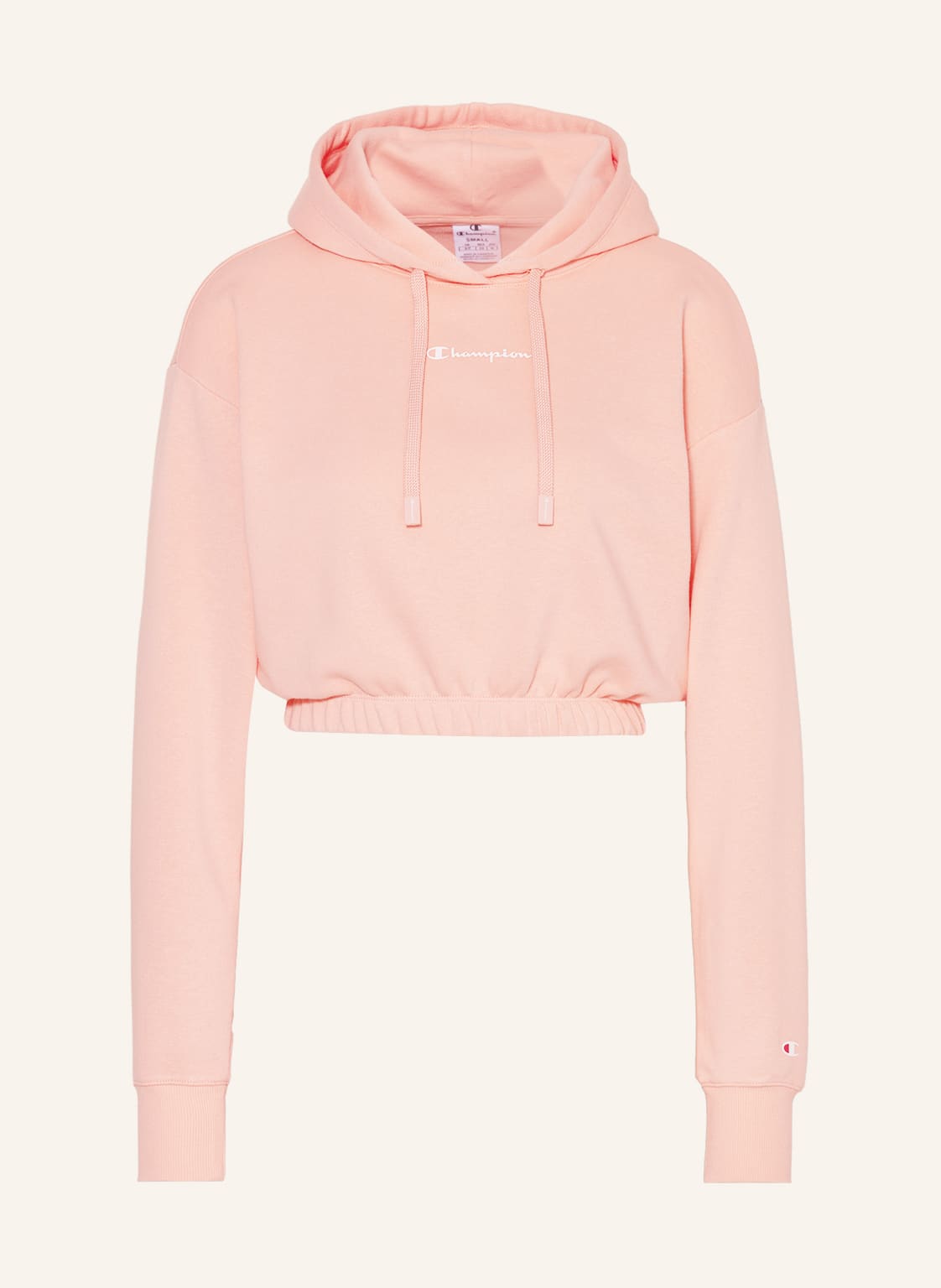 Image of Champion Cropped-Hoodie orange