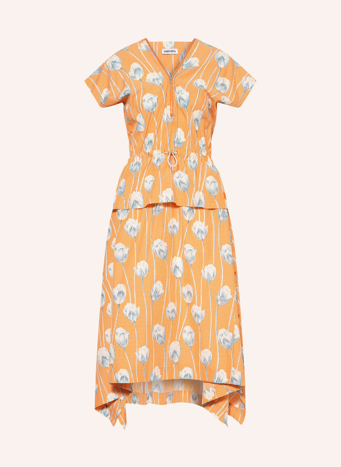 Image of Kenzo Kleid orange