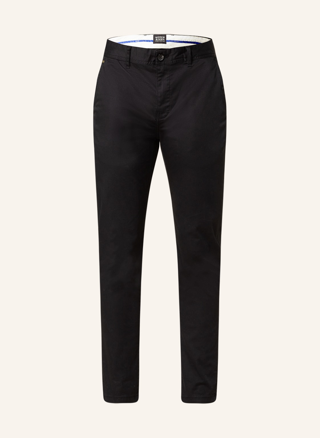 Image of Scotch & Soda Chino Mott Super Slim Fit schwarz