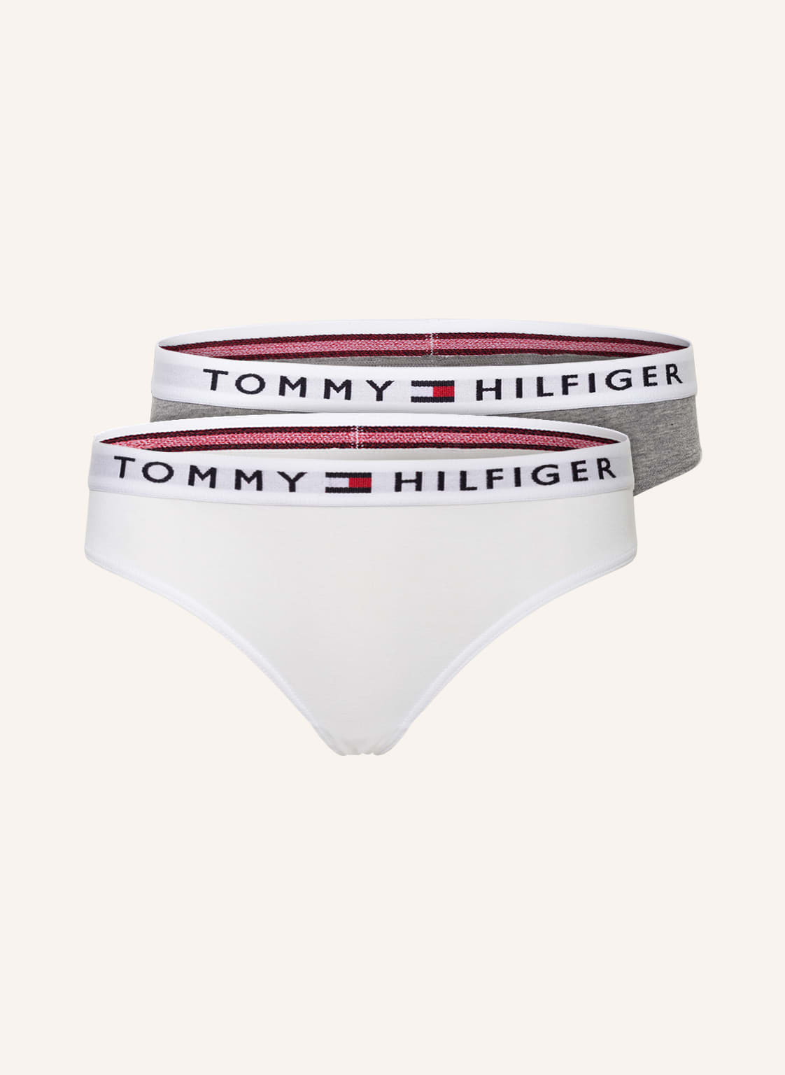 Image of Tommy Hilfiger 2er-Pack Slips grau