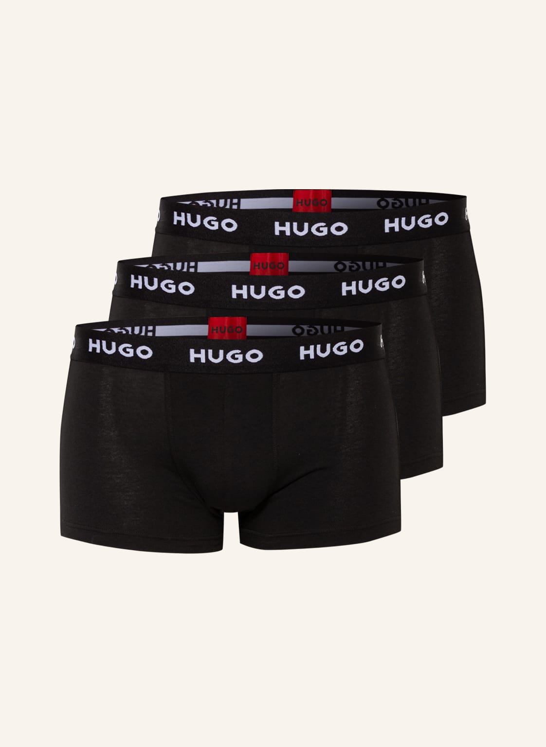 Image of Hugo 3er-Pack Boxershorts schwarz