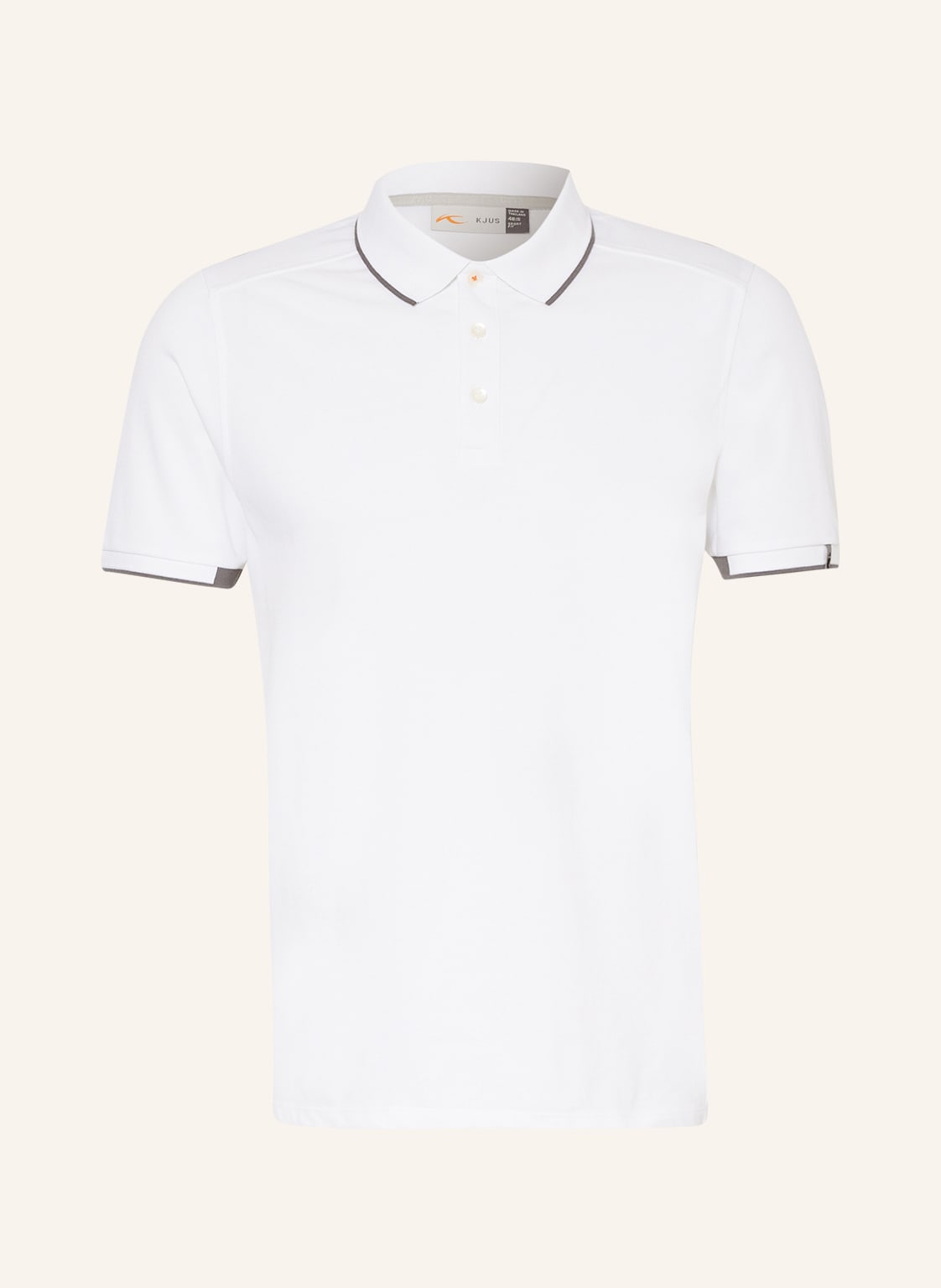 Image of Kjus Piqué-Poloshirt Stan weiss