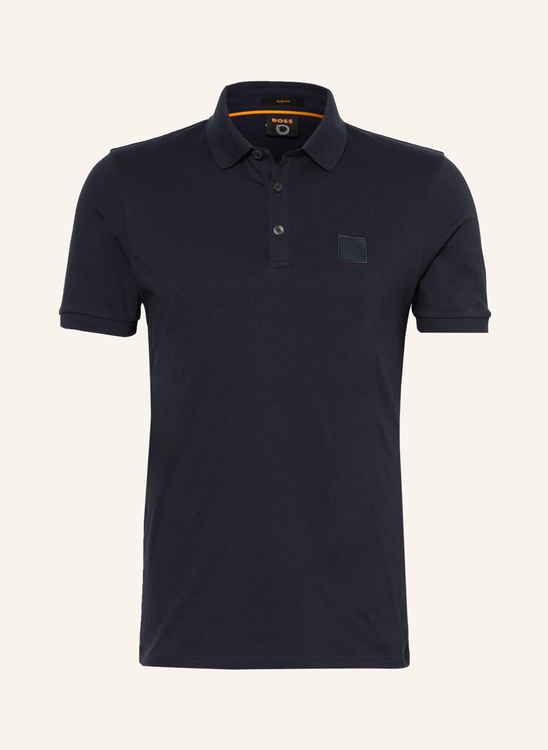 Image of Boss Piqué-Poloshirt Passenger Slim Fit blau
