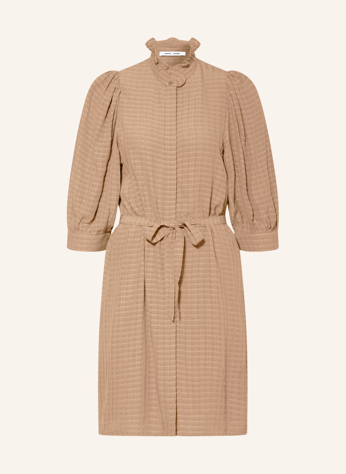 Image of Samsøe Samsøe Hemdblusenkleid Mejsi beige