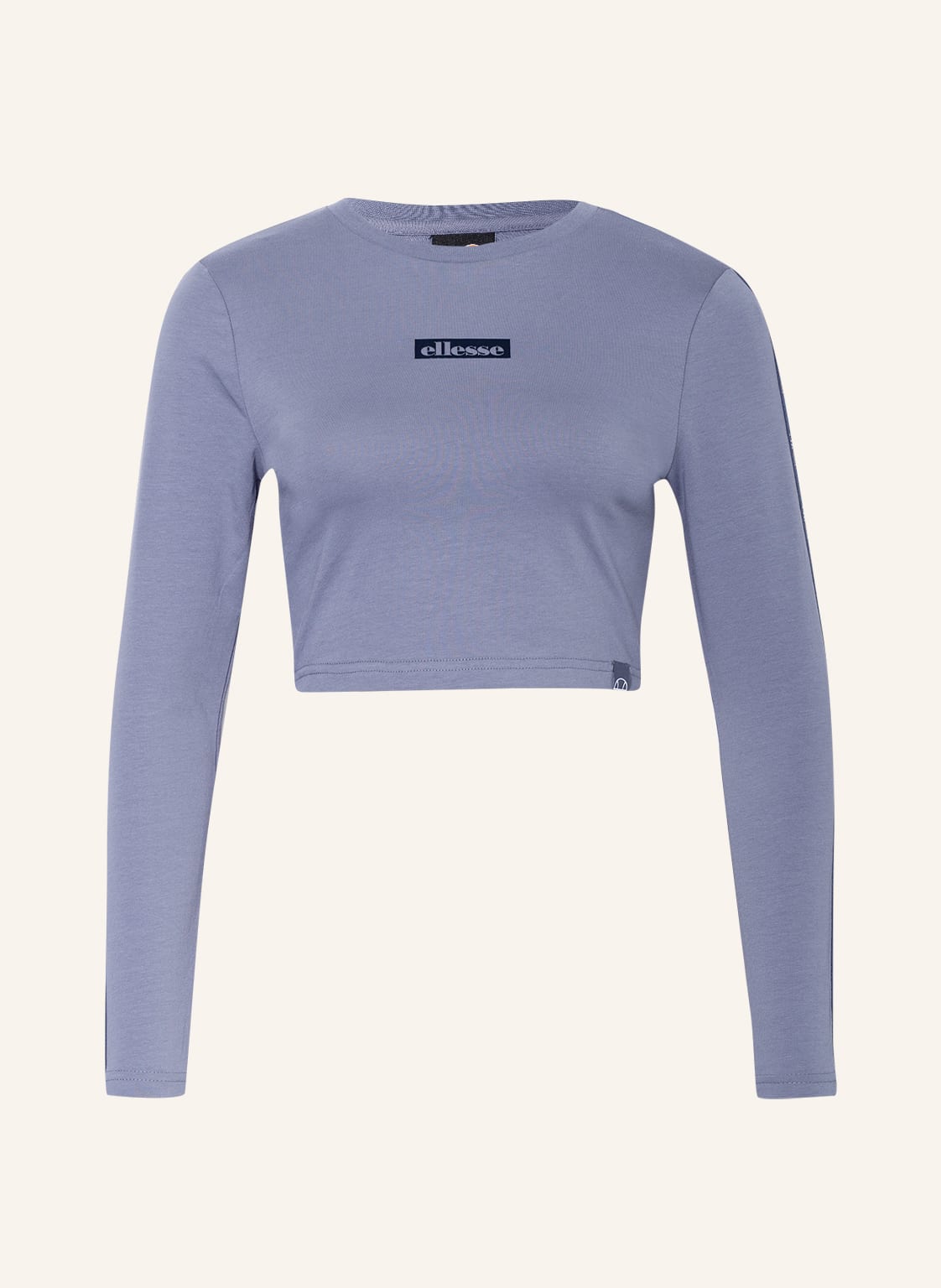 Image of Ellesse Cropped-Longsleeve Tance blau