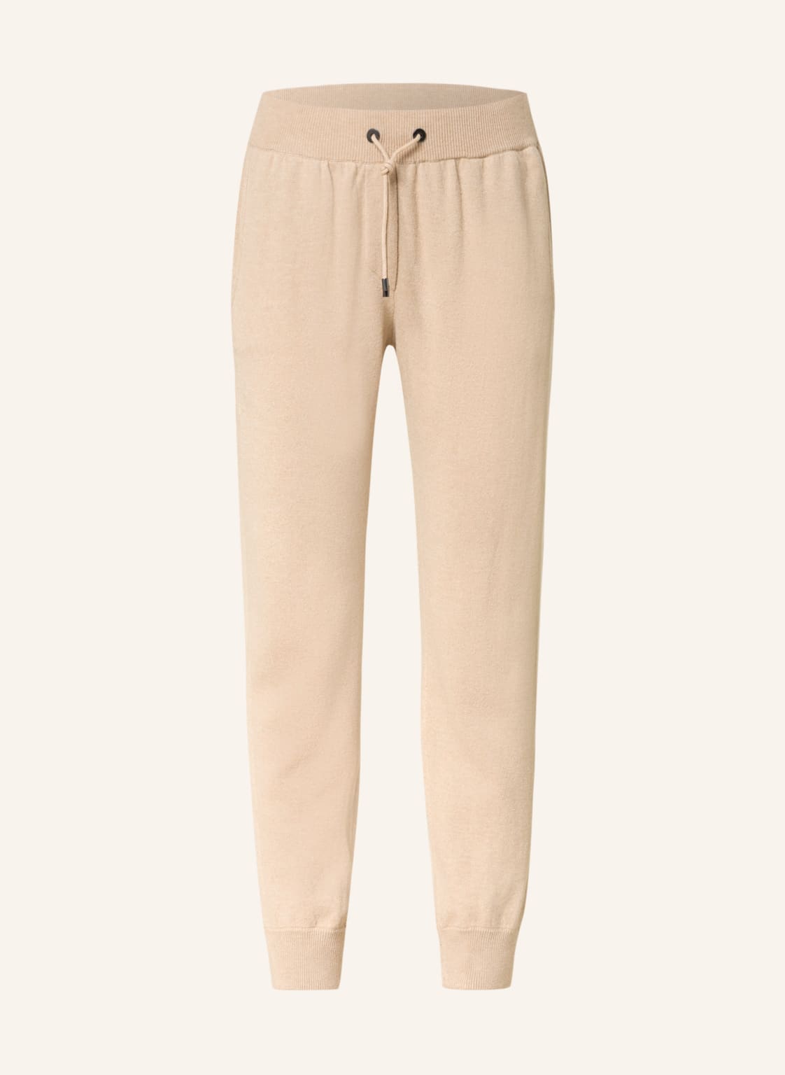 Image of Brunello Cucinelli Strickhose Mit Cashmere weiss