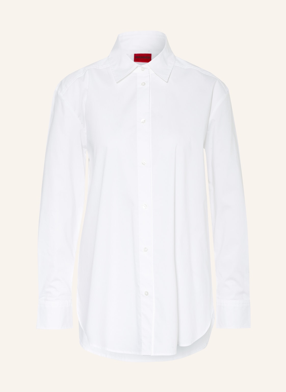 Image of Hugo Hemdbluse The Boyfriend Shirt weiss