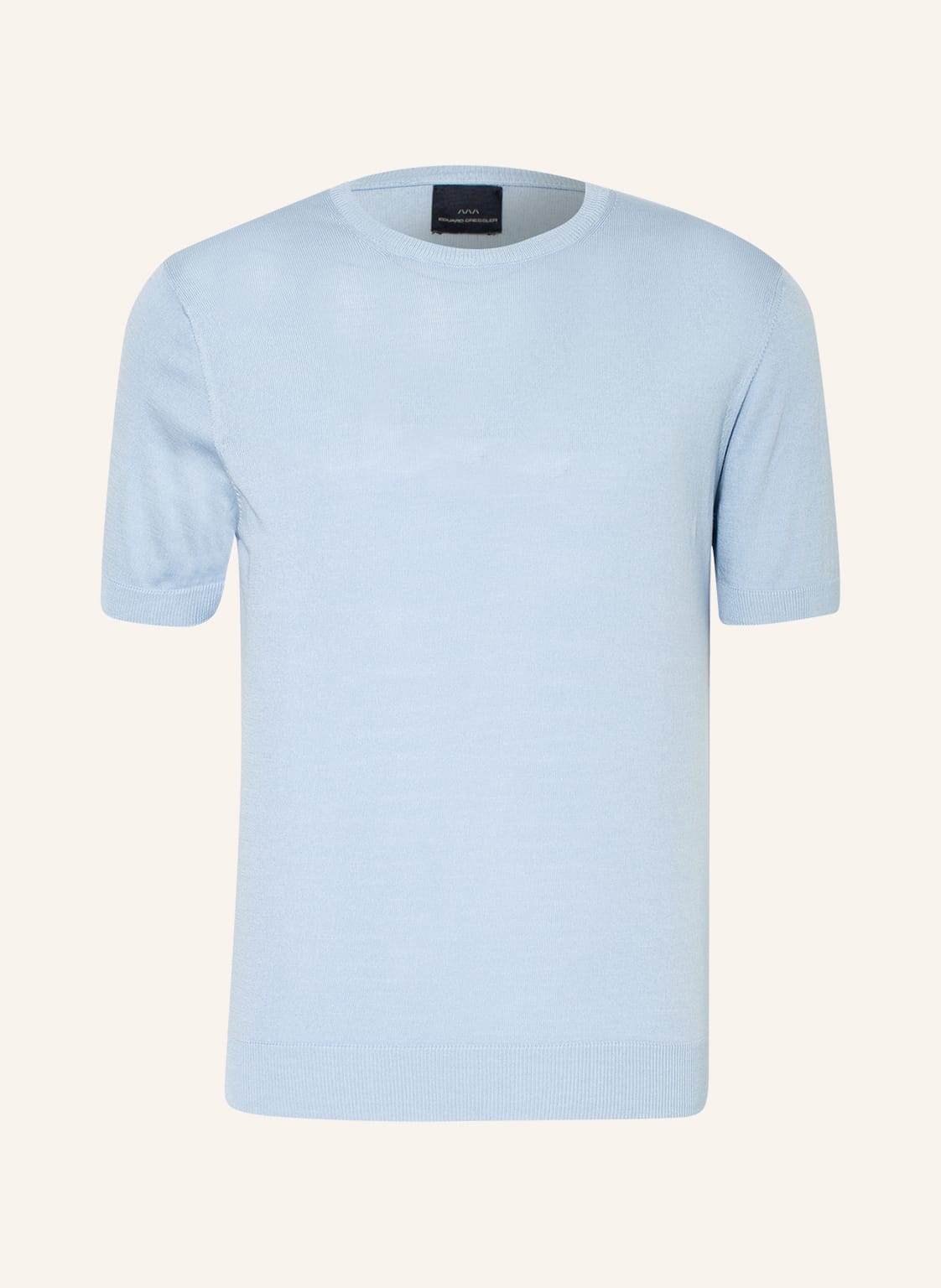 Image of Eduard Dressler Strickshirt blau