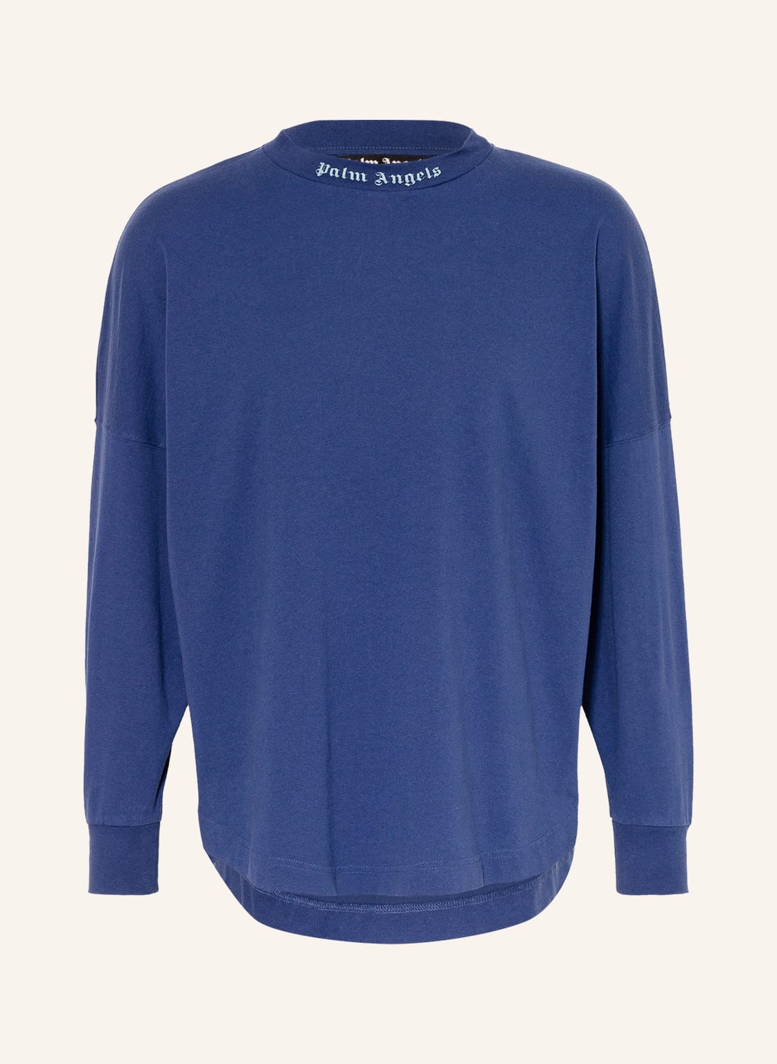 Image of Palm Angels Longsleeve blau