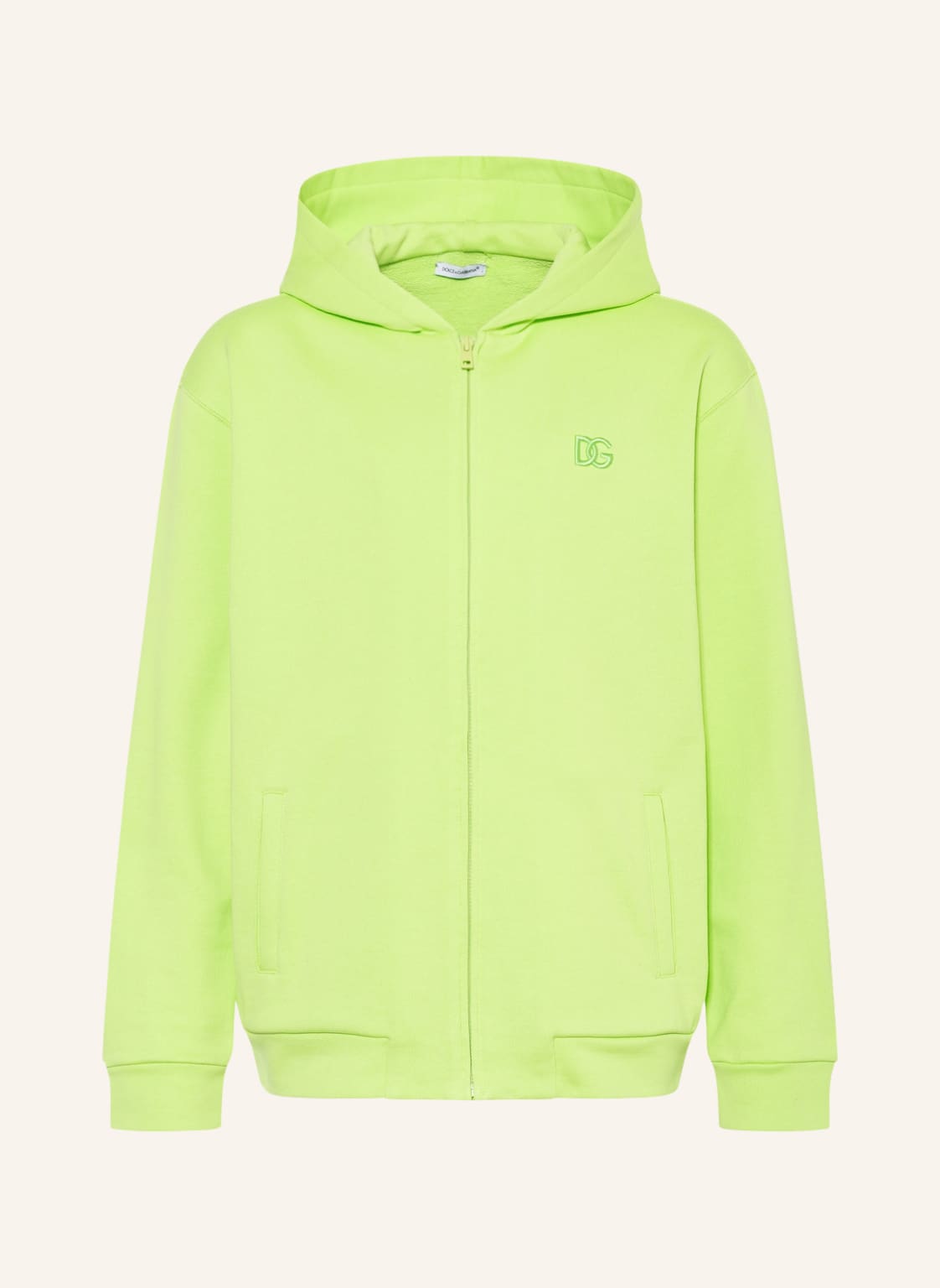 Image of Dolce & Gabbana Sweatjacke gruen