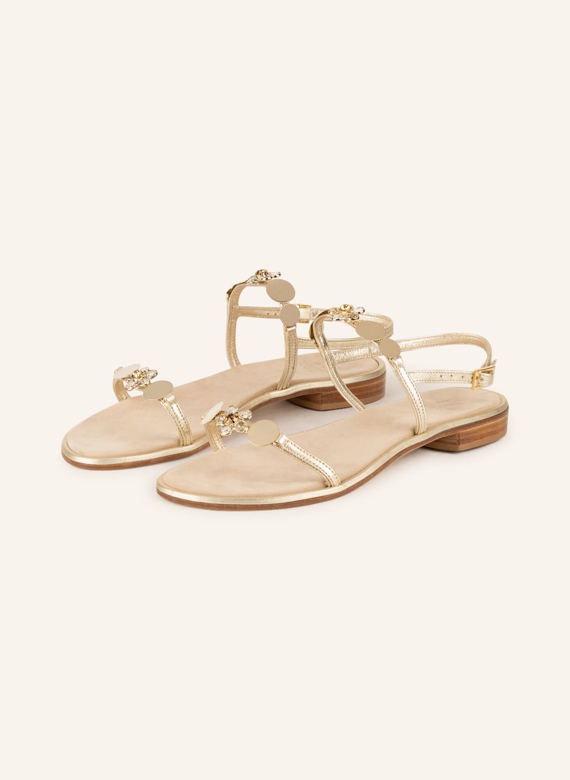 Image of Viamercanti Sandalen Eolie gold