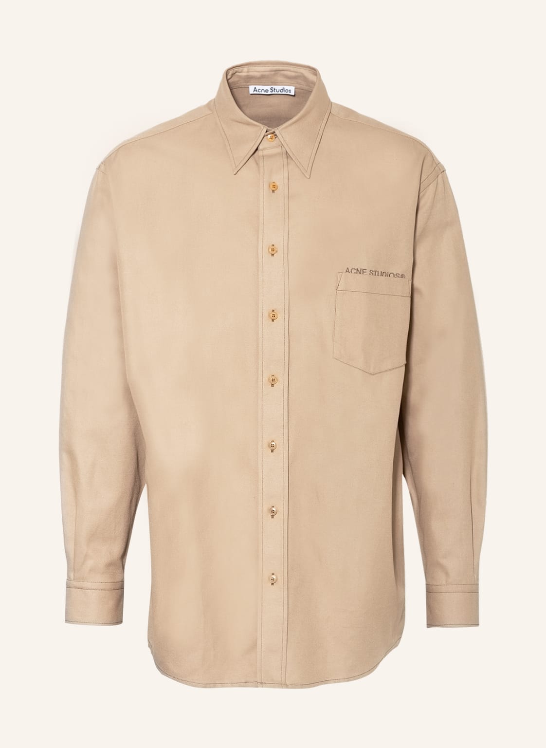 Image of Acne Studios Overshirt beige