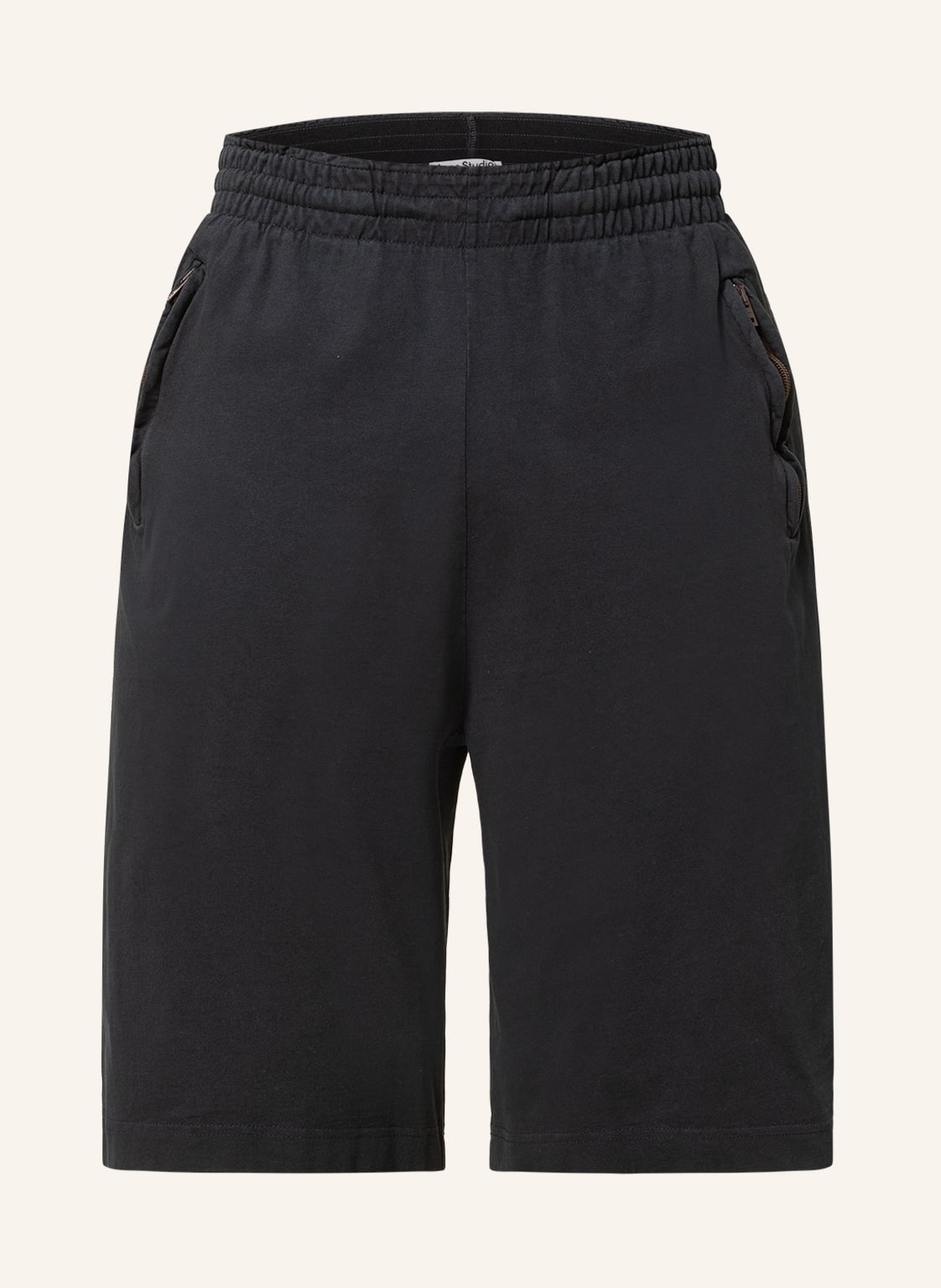 Image of Acne Studios Sweatshorts schwarz