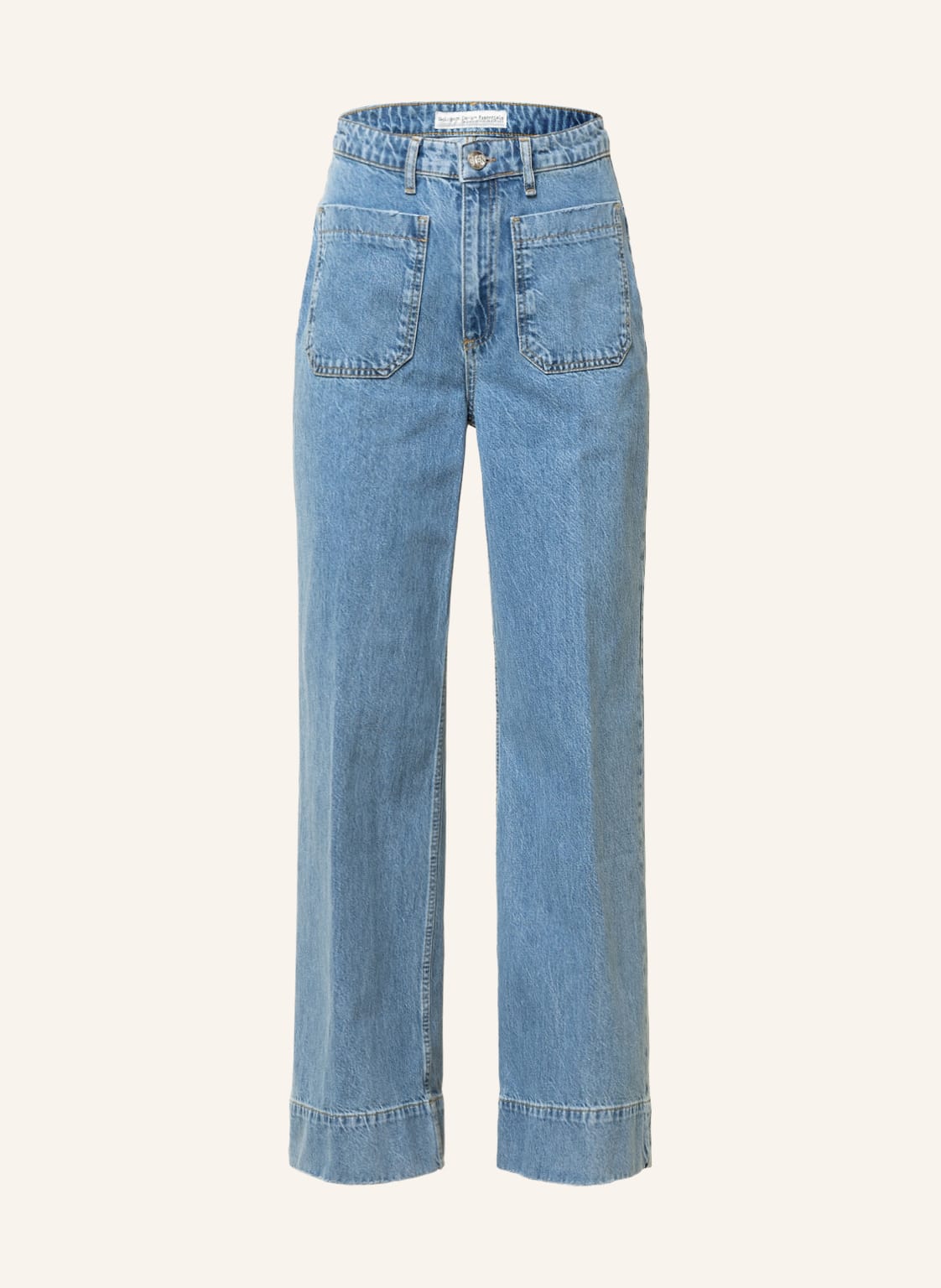 Image of Goldgarn Denim Jeans-Culotte Sonnenschein blau