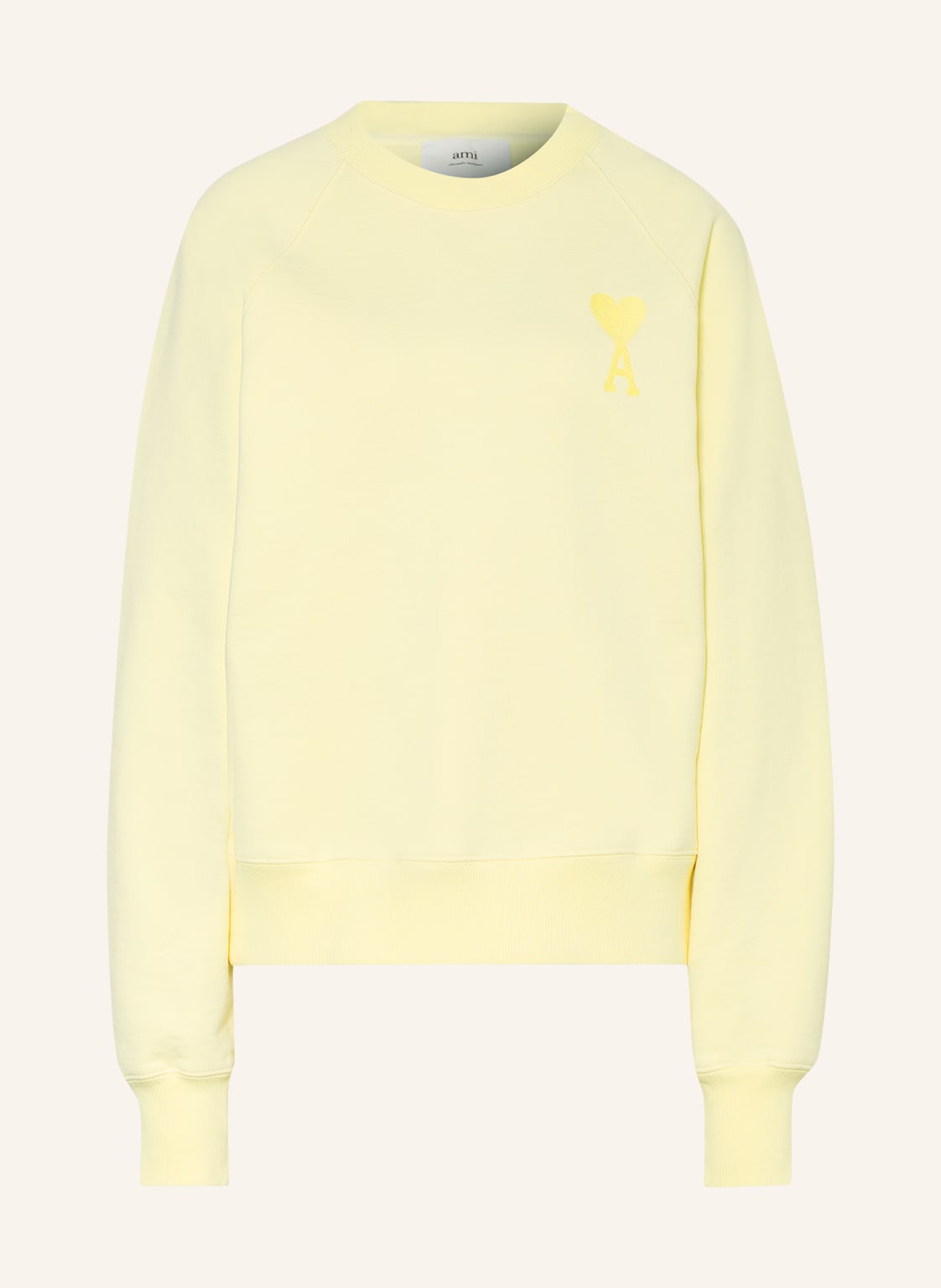 Image of Ami Paris Sweatshirt gelb