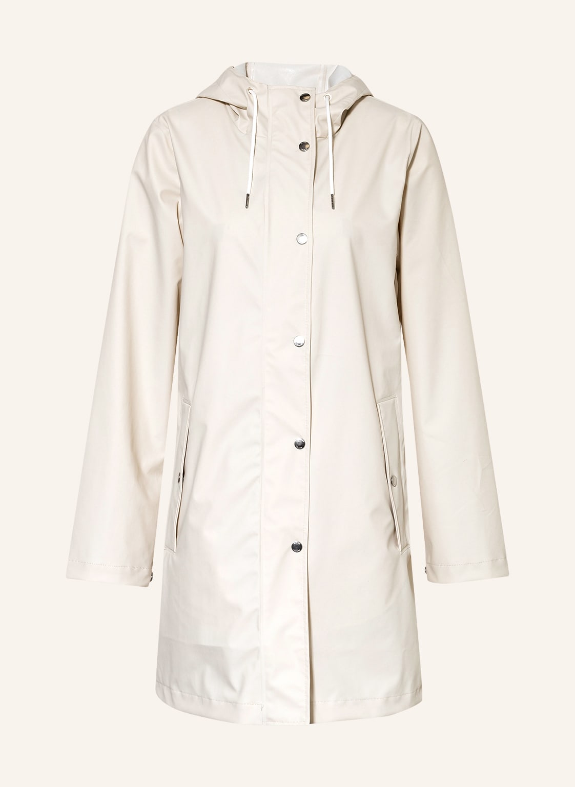 Image of Samsøe Samsøe Regenmantel Stala weiss