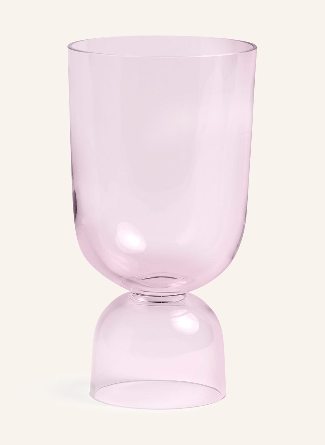 Image of Hay Vase Bottoms Up S rosa