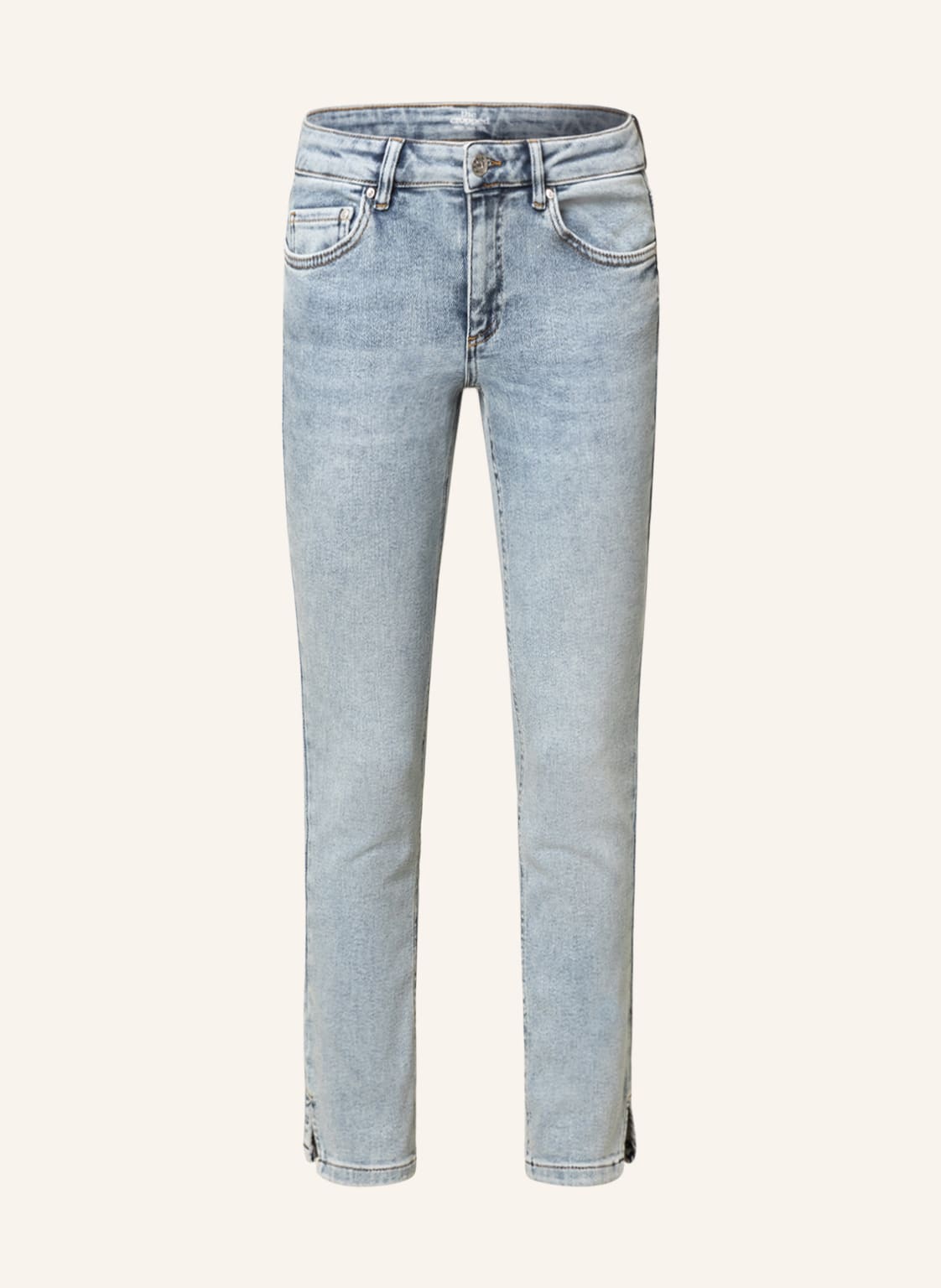Image of Oui 7/8-Jeans blau
