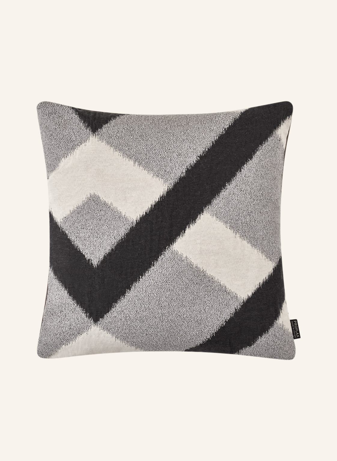 Image of Proflax Kissenhülle Cava silber