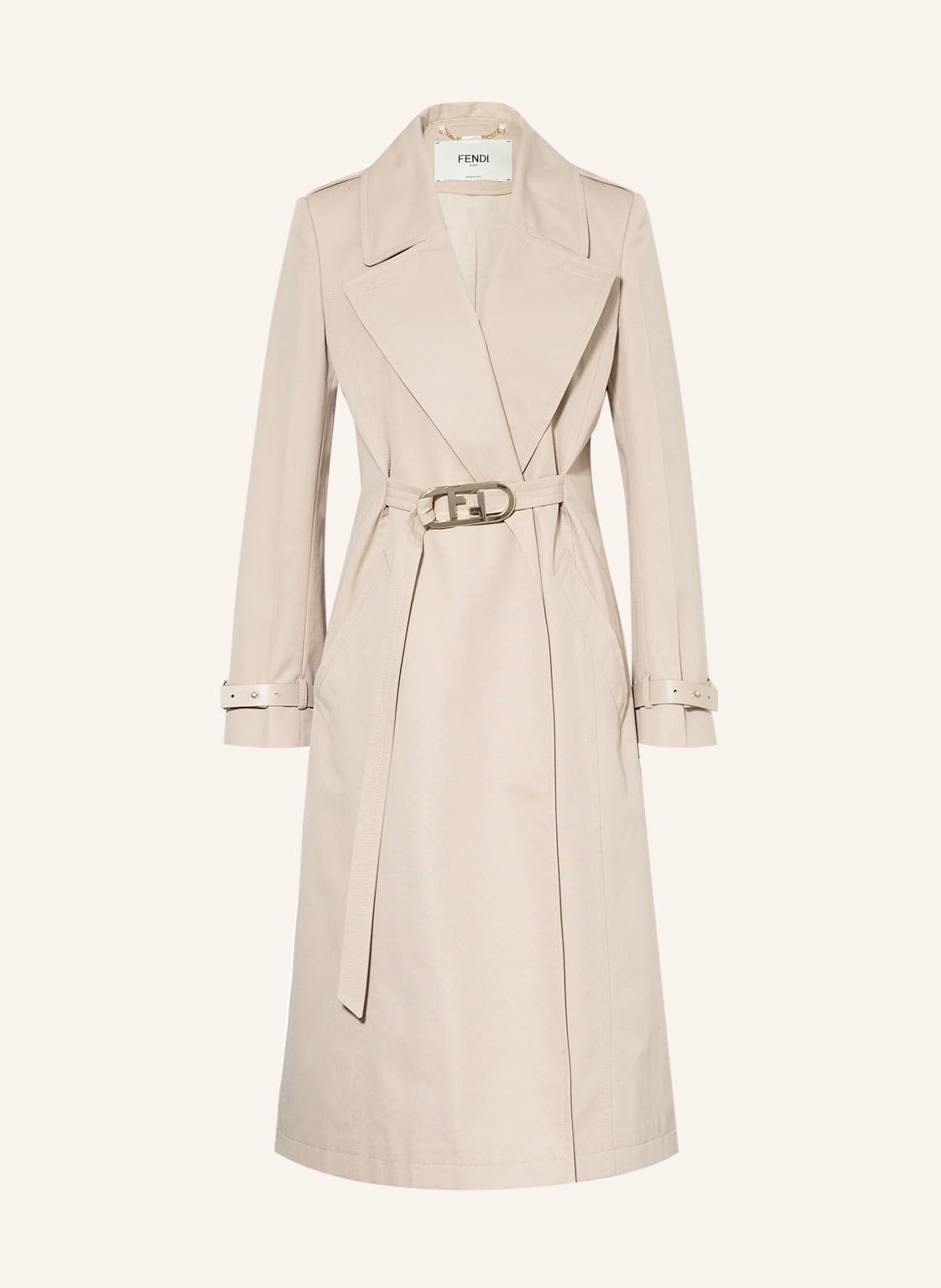 Image of Fendi Trenchcoat beige