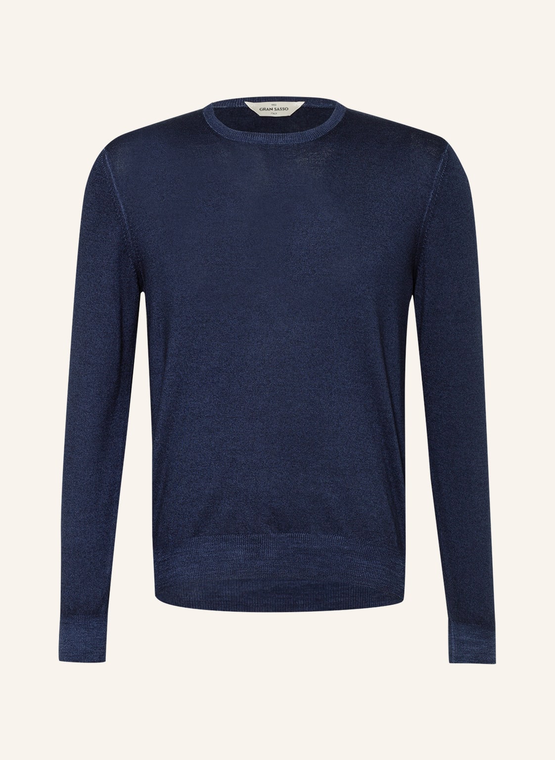 Image of Gran Sasso Pullover Aus Merinowolle blau