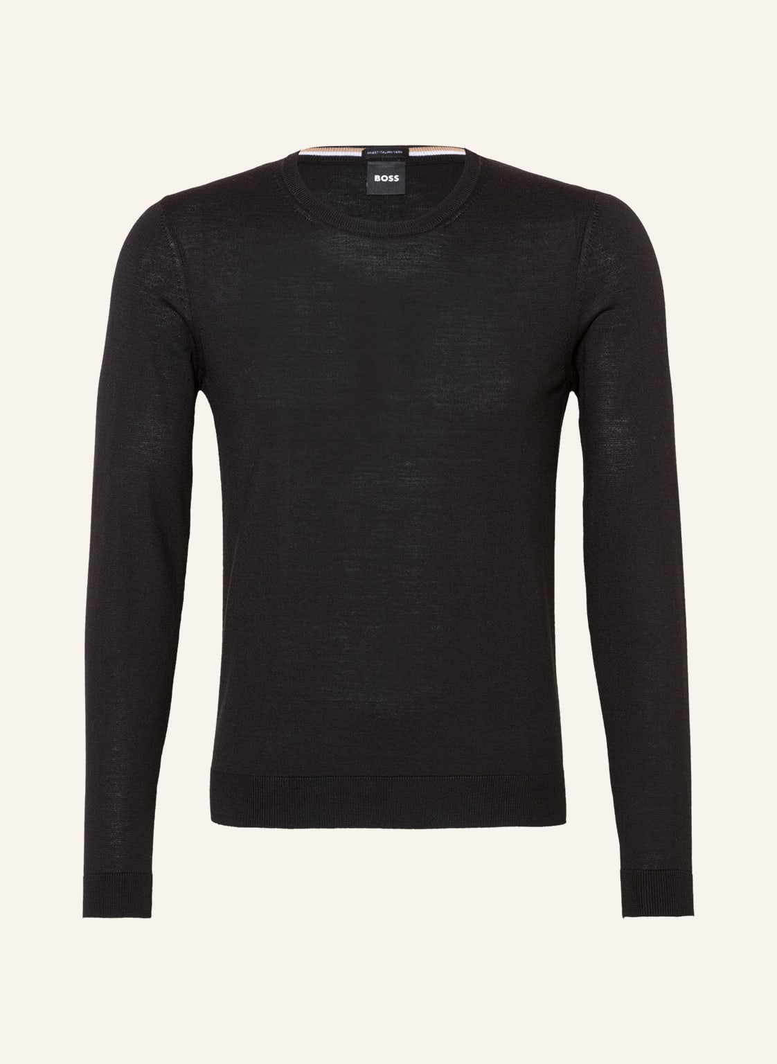 Image of Boss Pullover Leno schwarz