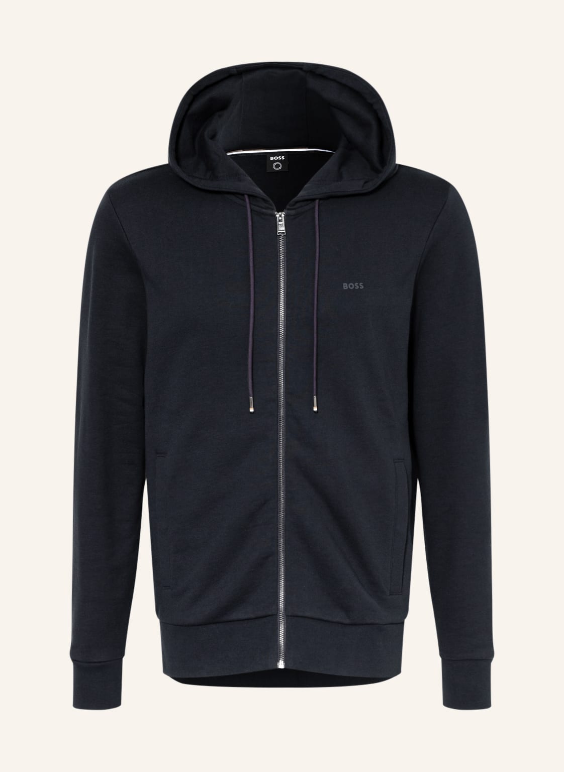 Image of Boss Sweatjacke Seeger blau