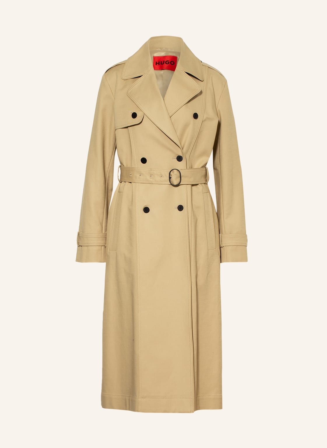Image of Hugo Trenchcoat Mesendi beige