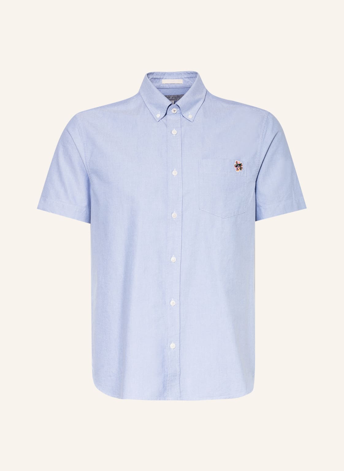 Image of Ted Baker Kurzarm-Hemd Capsho Regular Fit blau