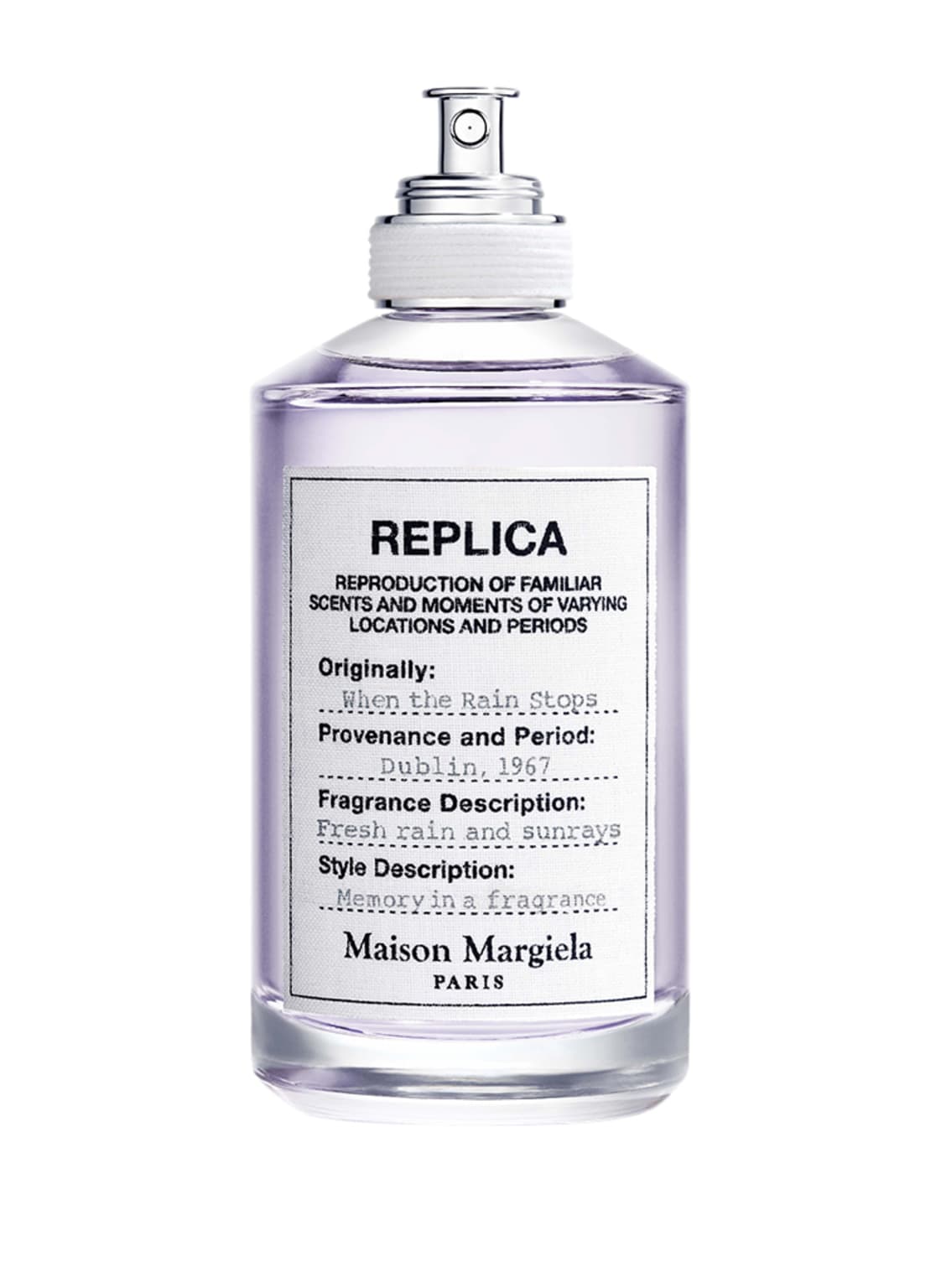 Image of Maison Margiela Fragrances Replica When The Rain Stops Eau de Toilette 100 ml