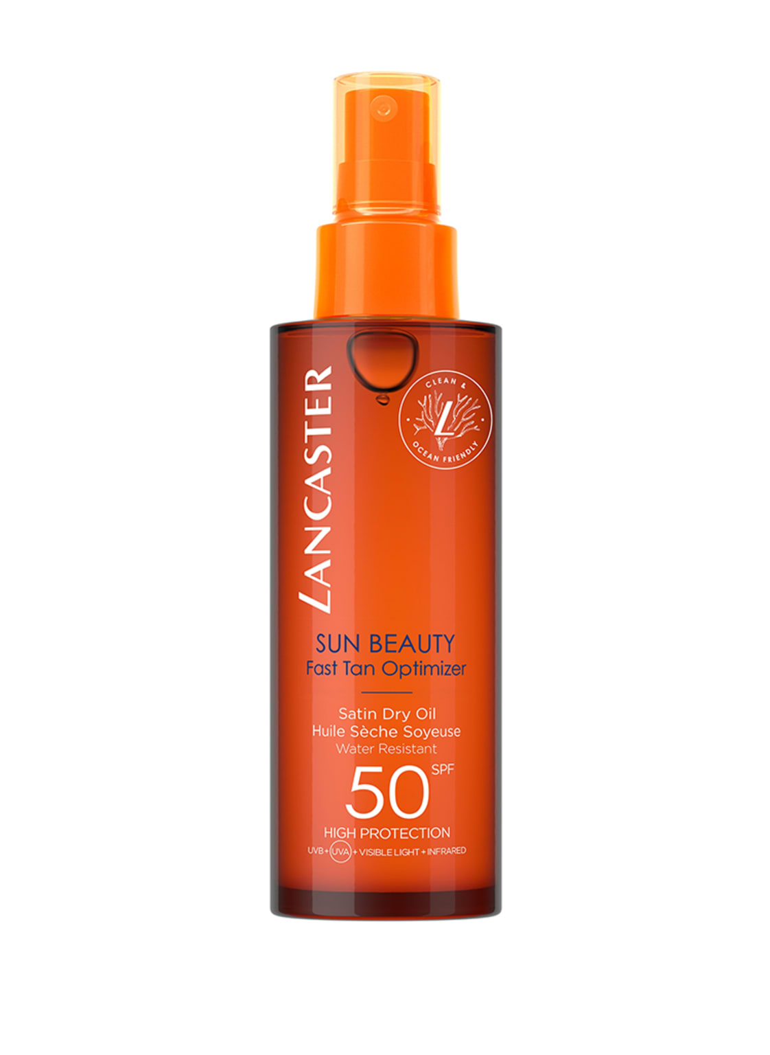 Image of Lancaster Sun Beauty Satin Dry Oil SPF50 150 ml