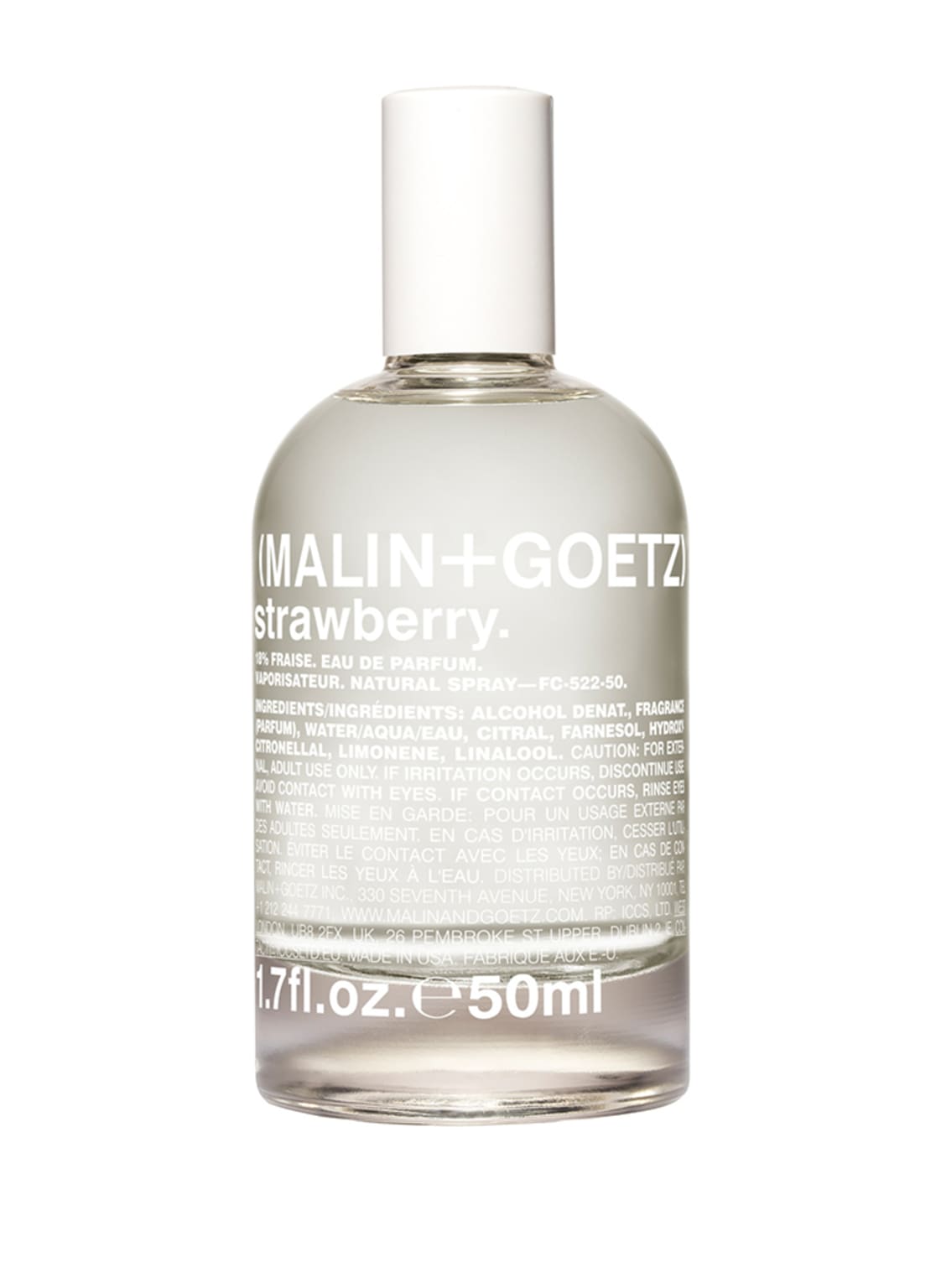 Image of (Malin+Goetz) Strawberry Eau de Parfum 50 ml