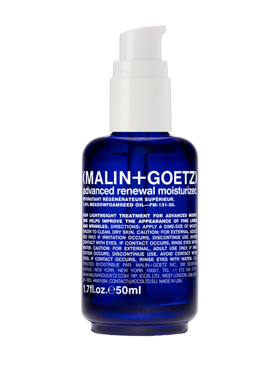 Image of (Malin+Goetz) Advanced Renewal Moisturizer Feuchtigkeitspflege 50 ml